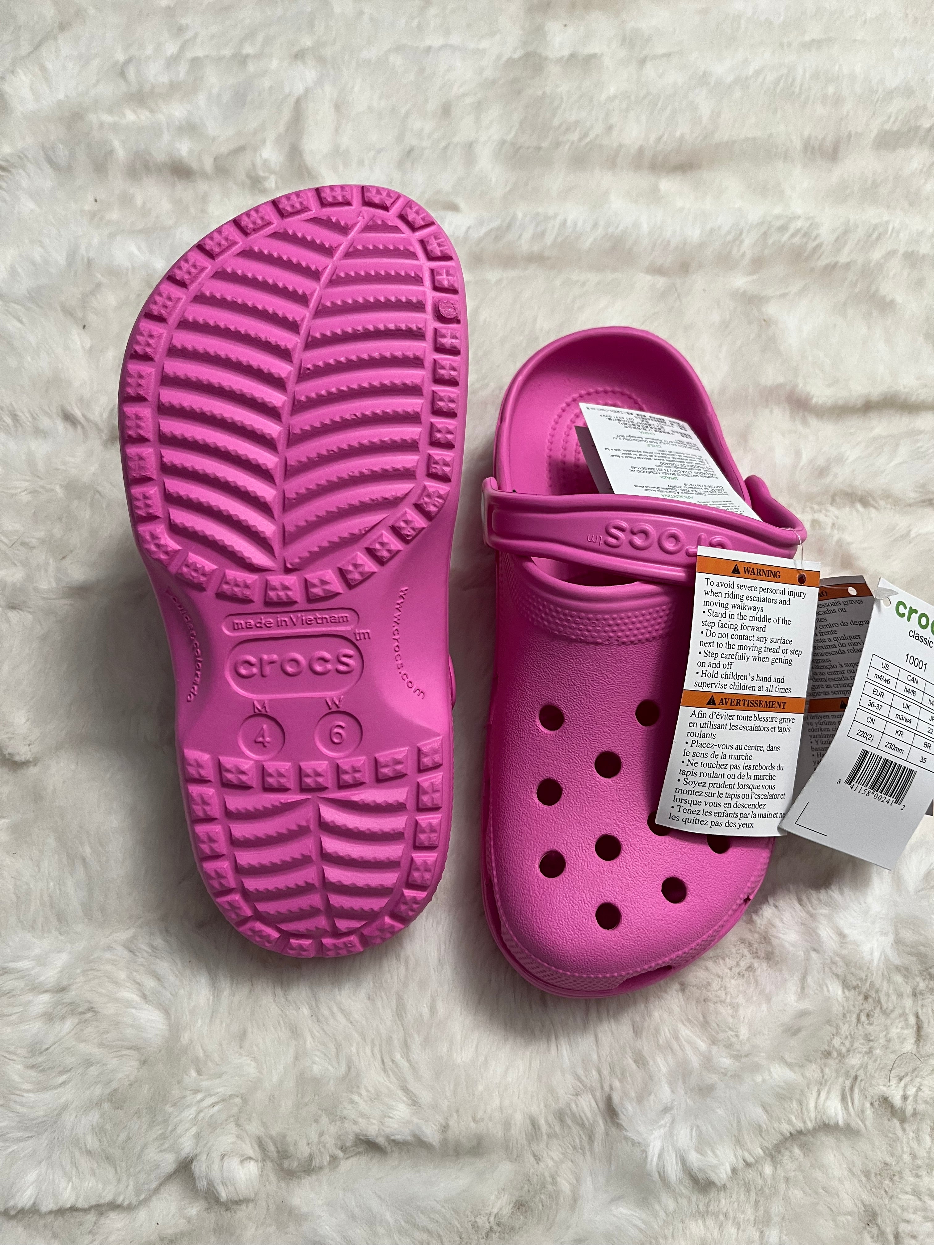 Light Pink Crocs