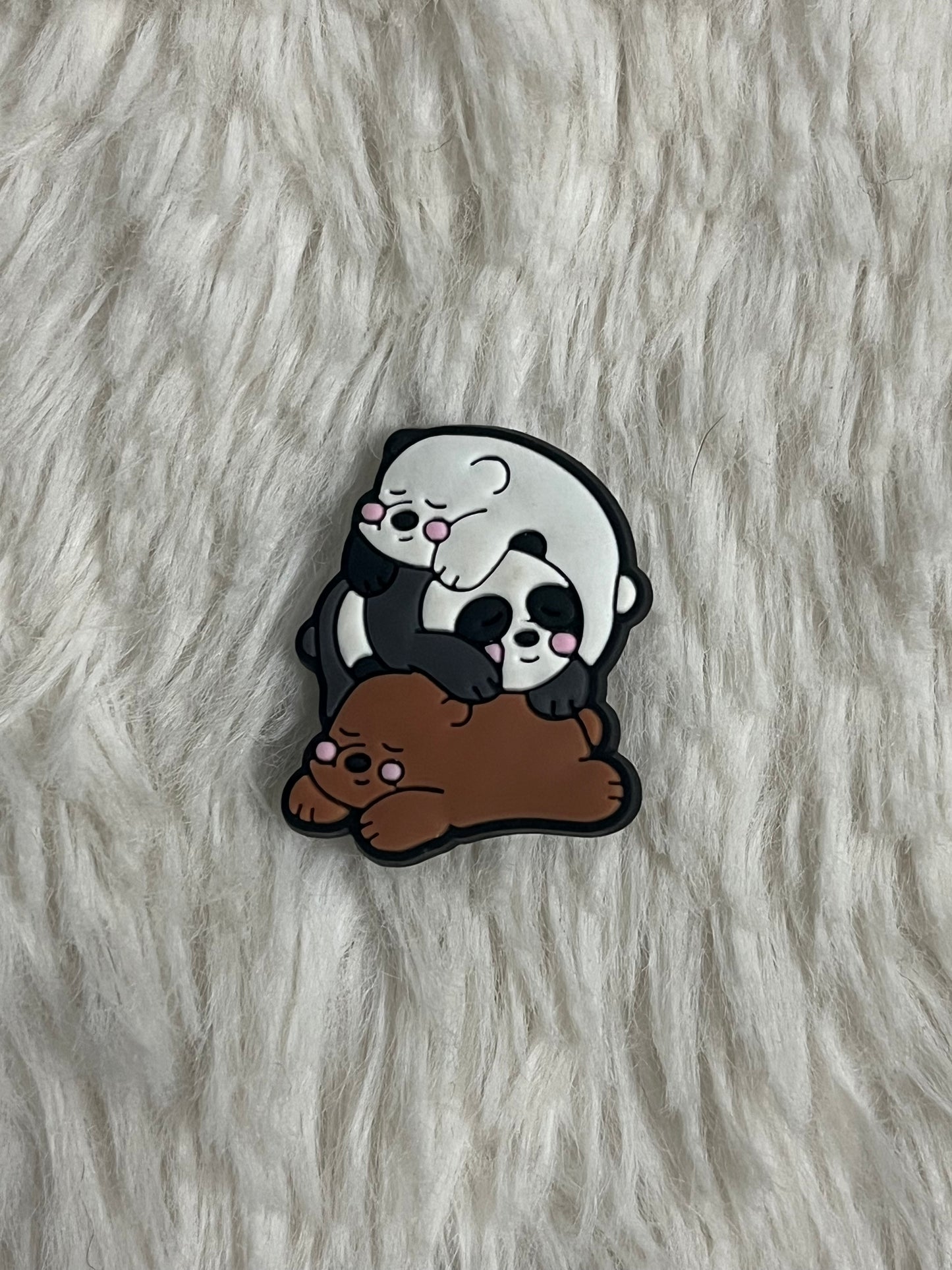 We Bare Bears Shoe Charms