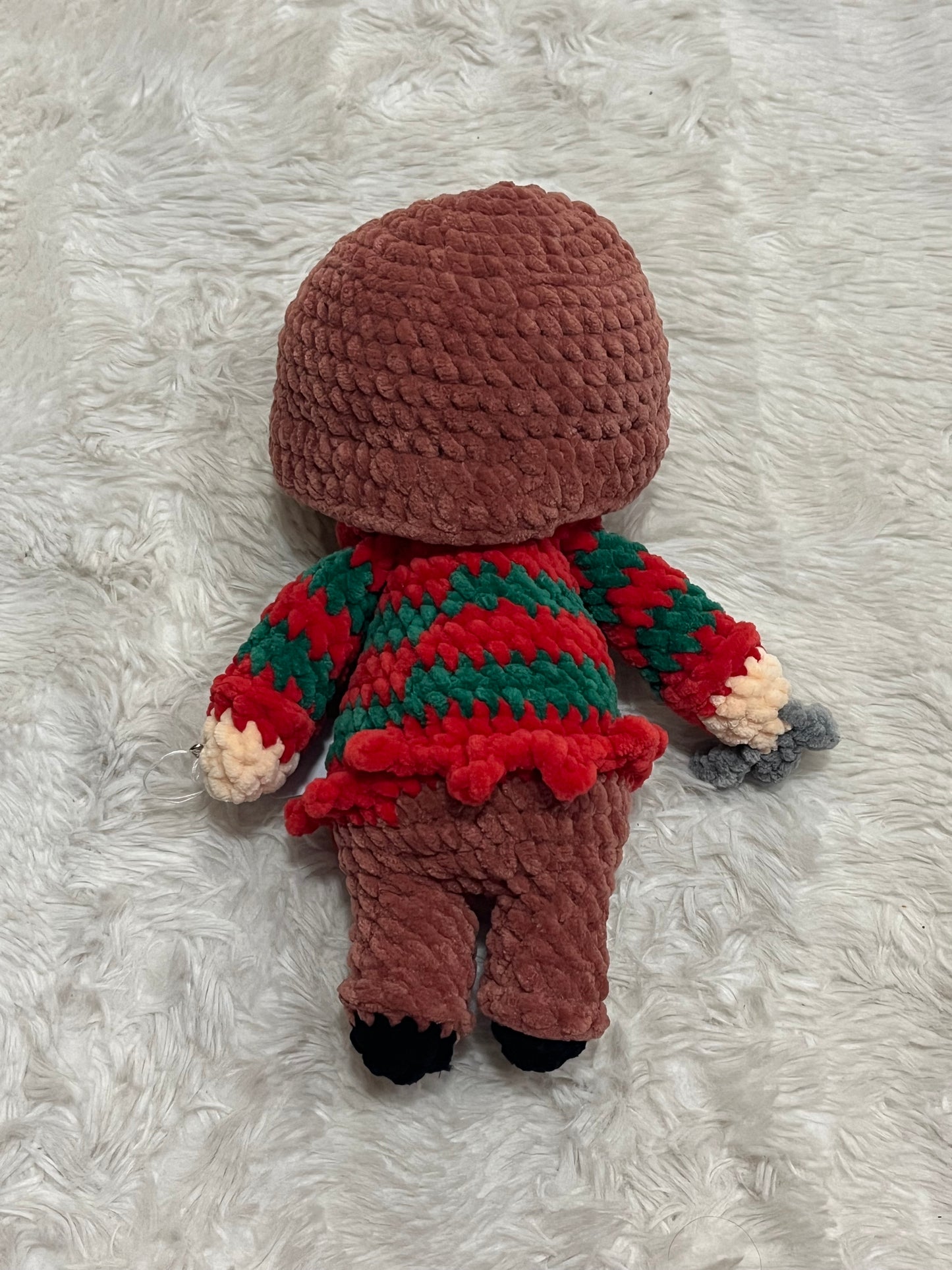 Freddy Krueger Crochet Plushie
