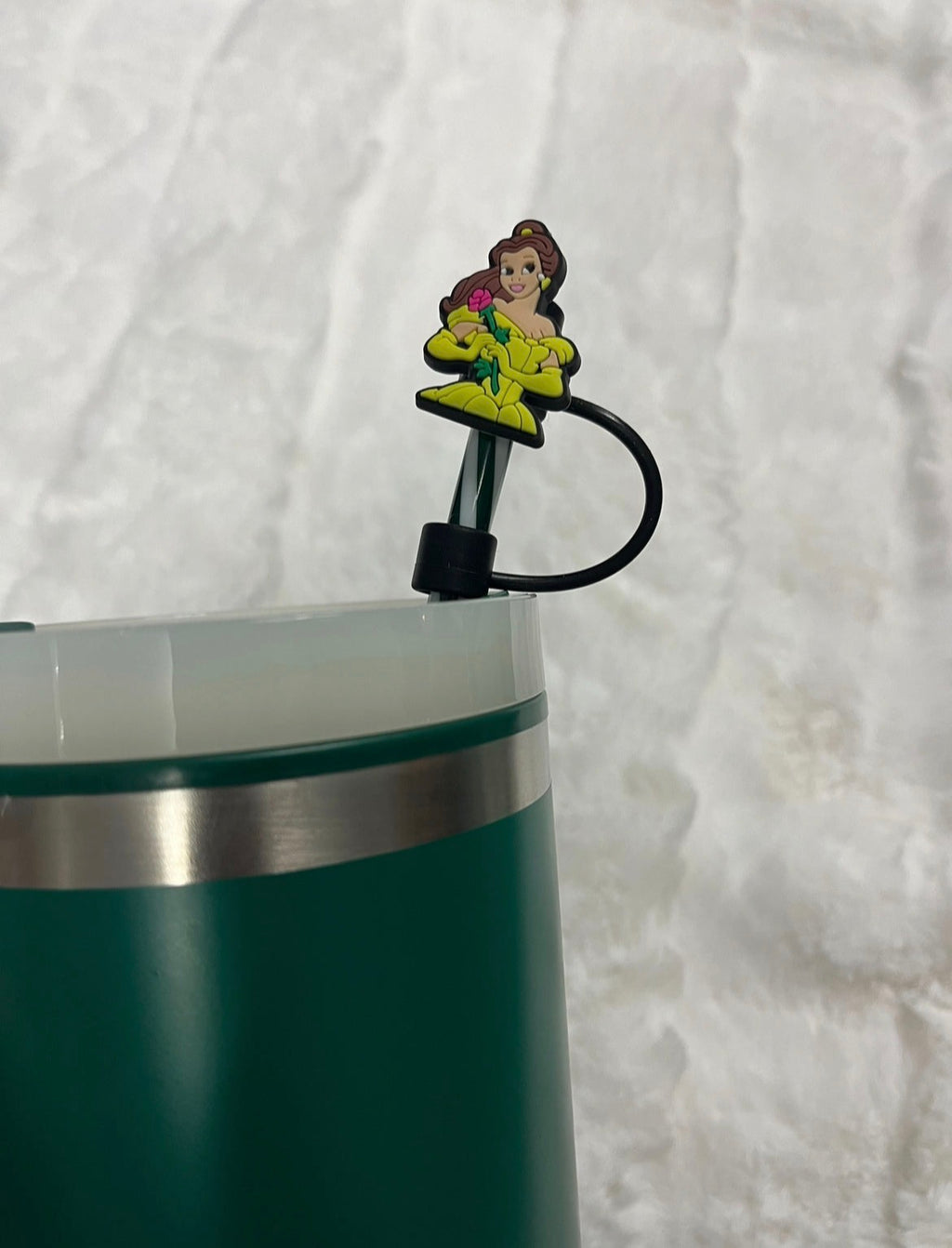 Beauty and the Beast Straw Toppers