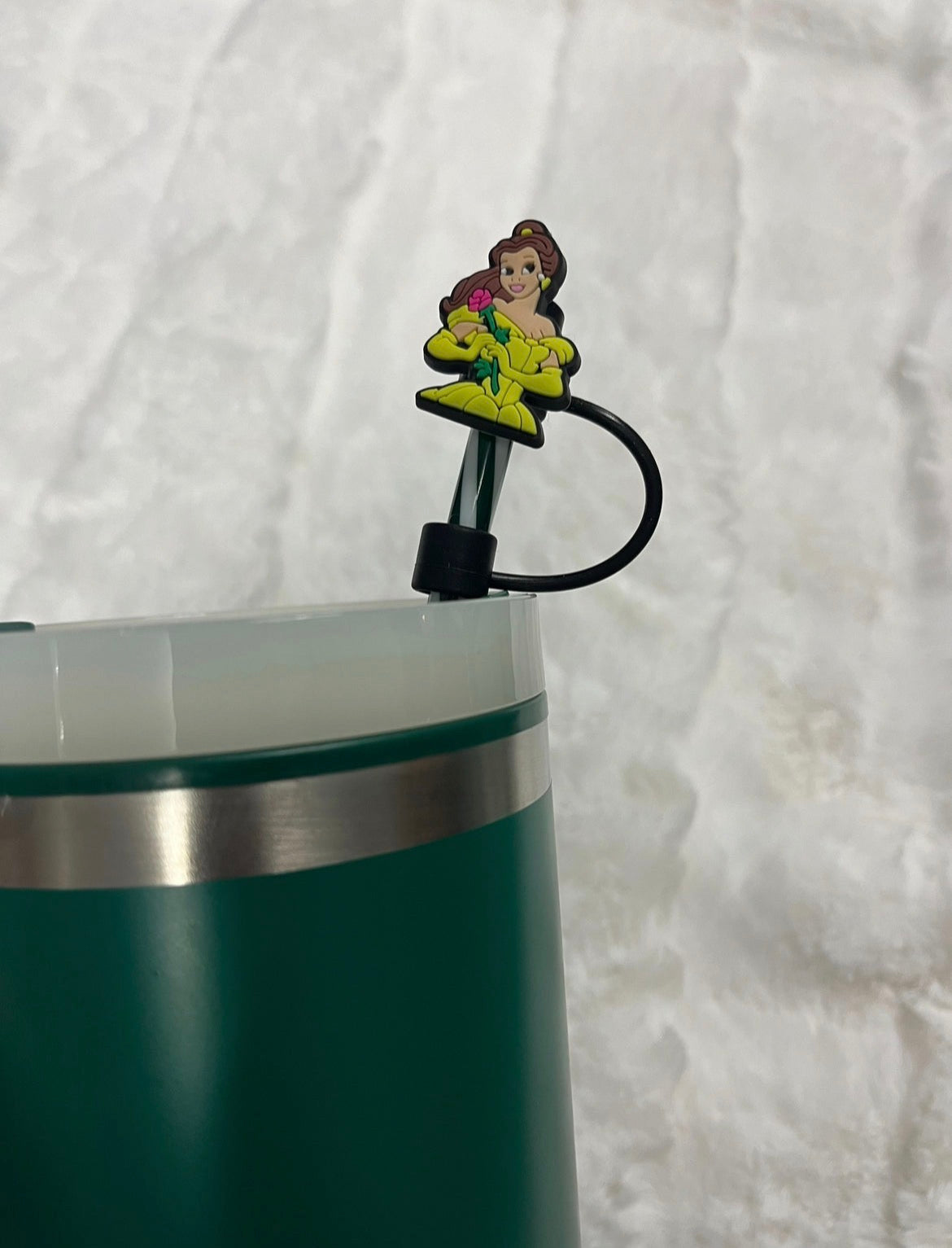 Beauty and the Beast Straw Toppers