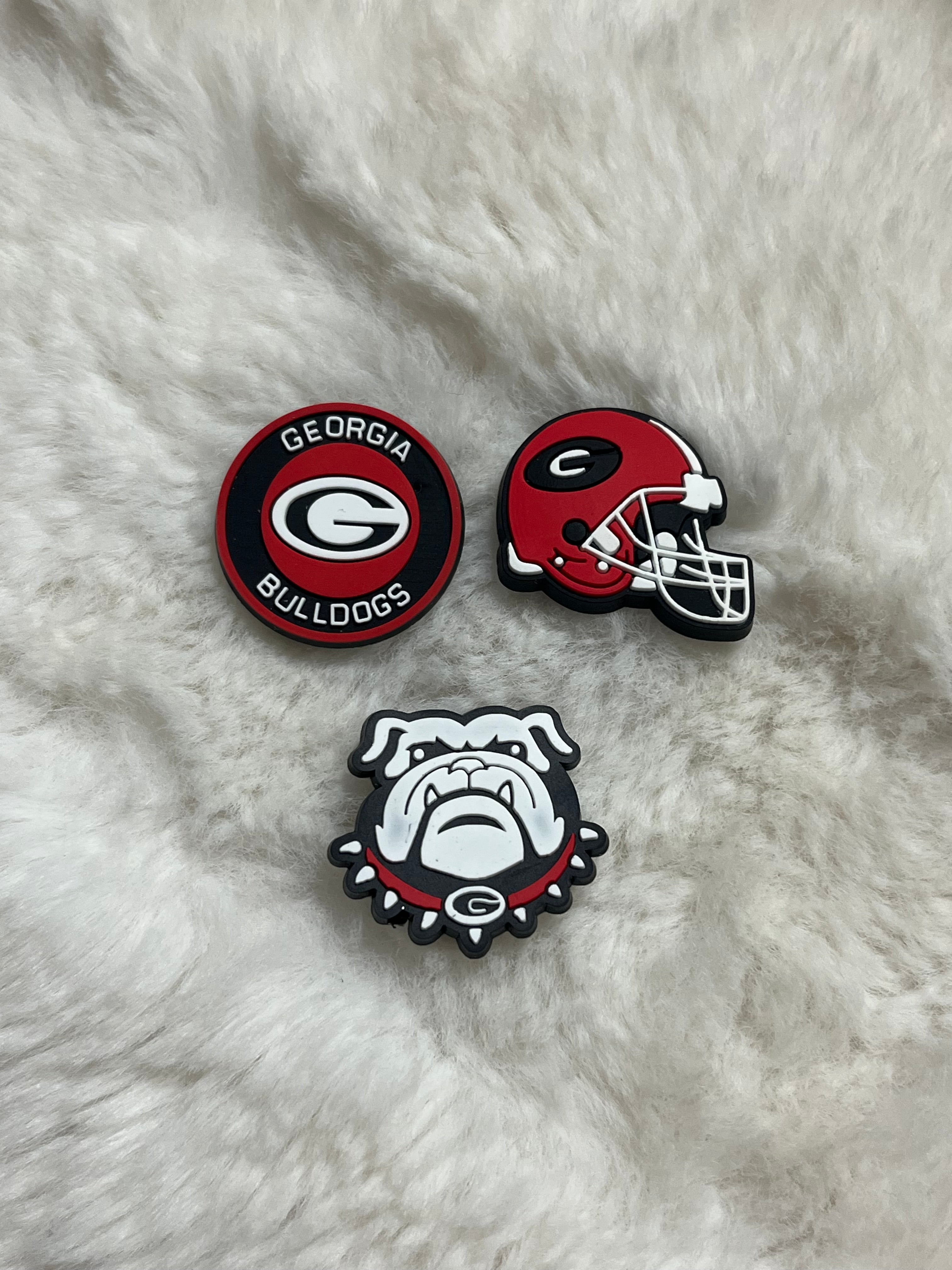 Georgia Bulldogs Shoe Charms