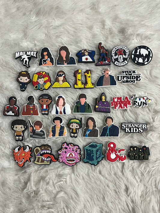 Stranger Things Shoe Charms