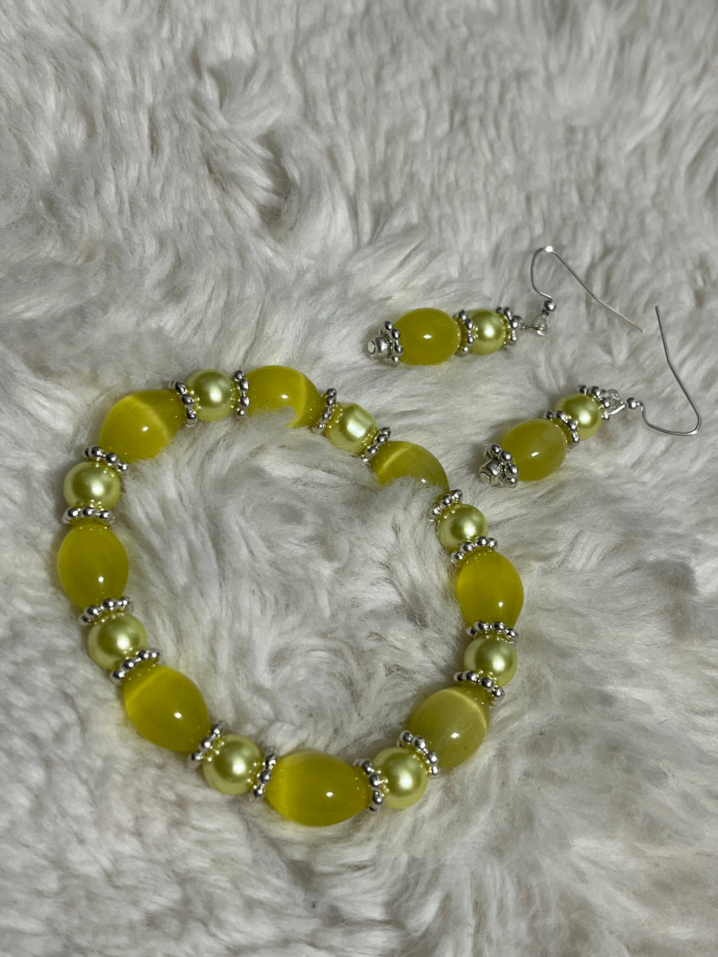 Citrine Glow Elegance Bracelet Set
