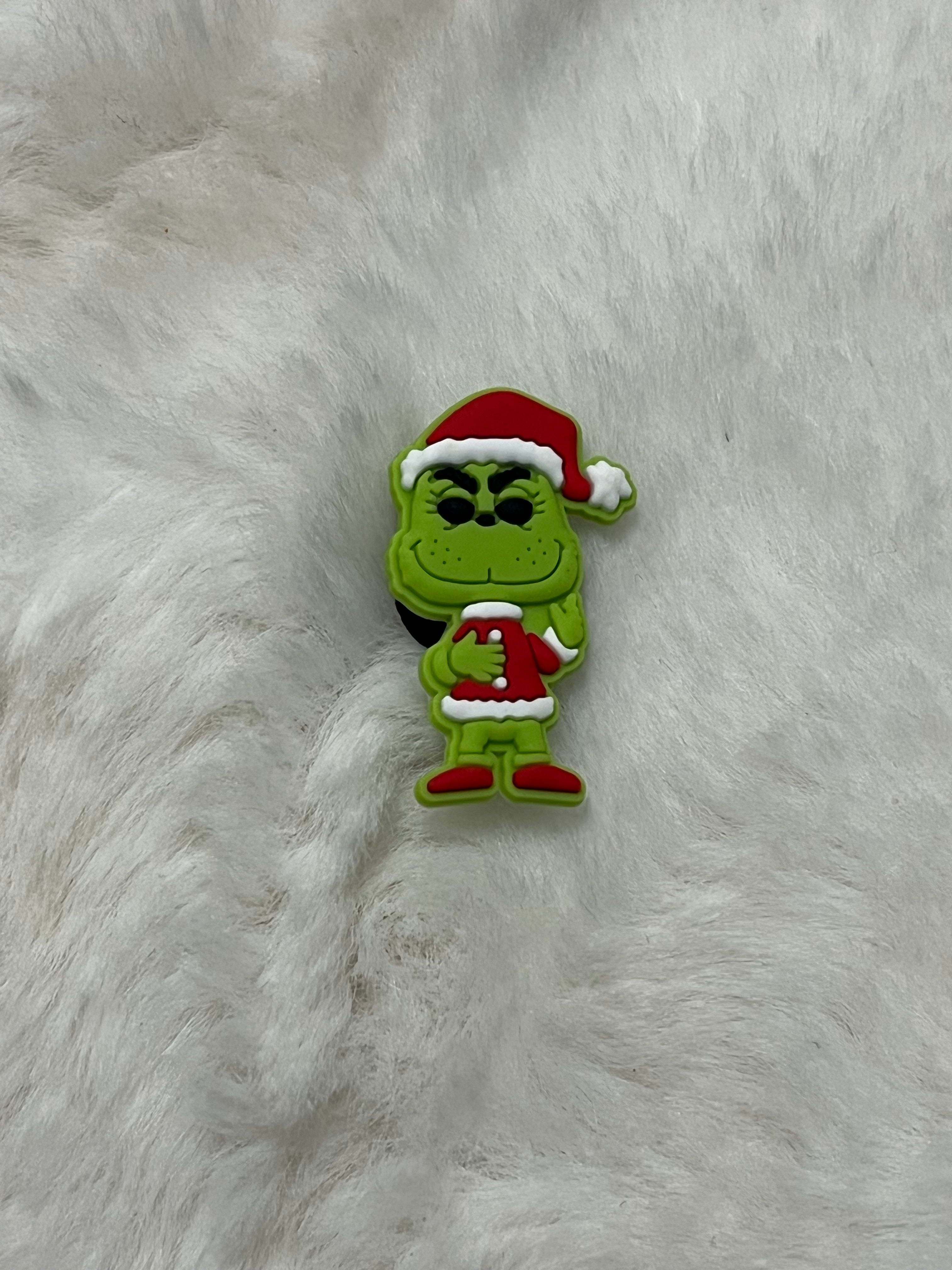 Grinch Shoe Charms