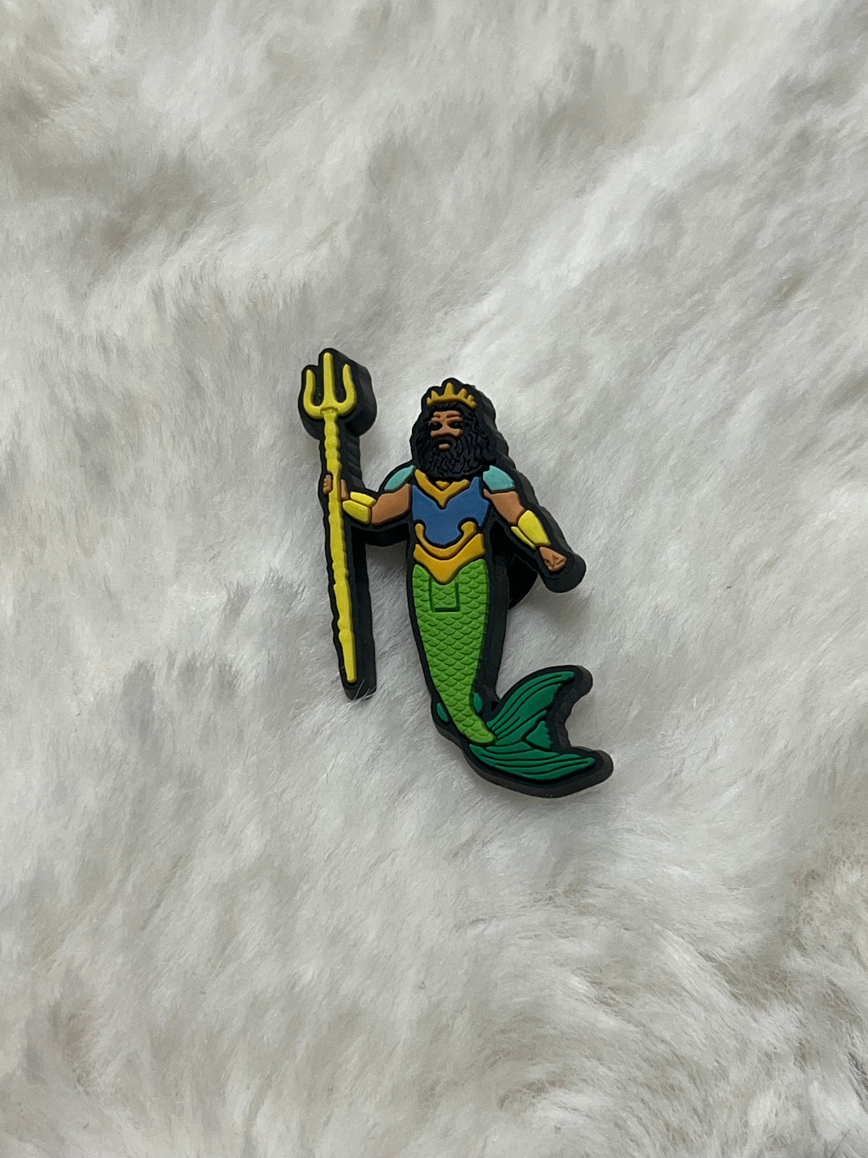 Little Mermaid Shoe Charms