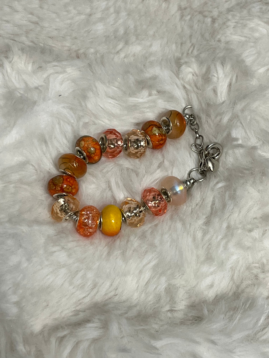 Autumn Ember Charm Bracelet