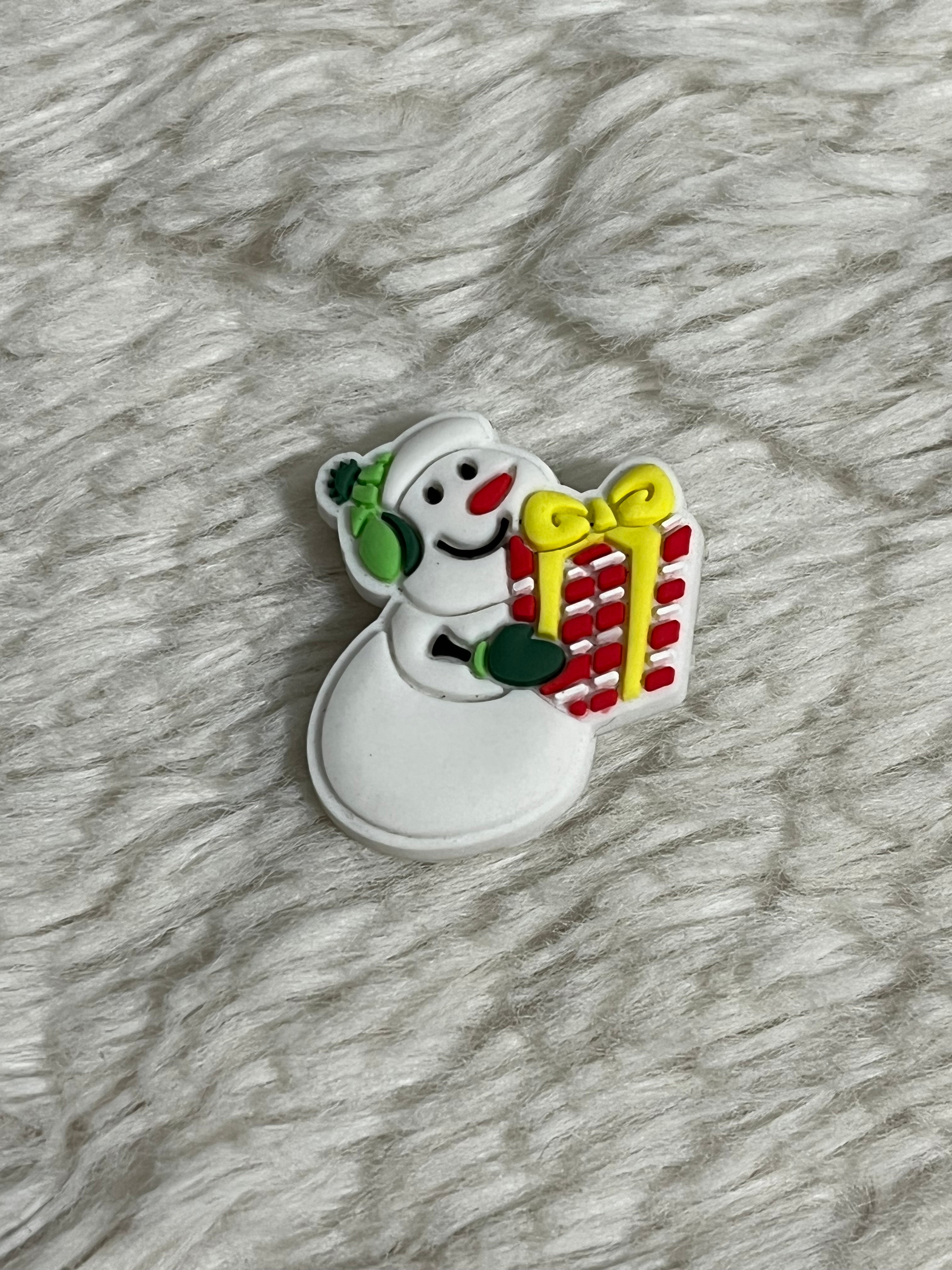 Christmas (Snow) Shoe Charms