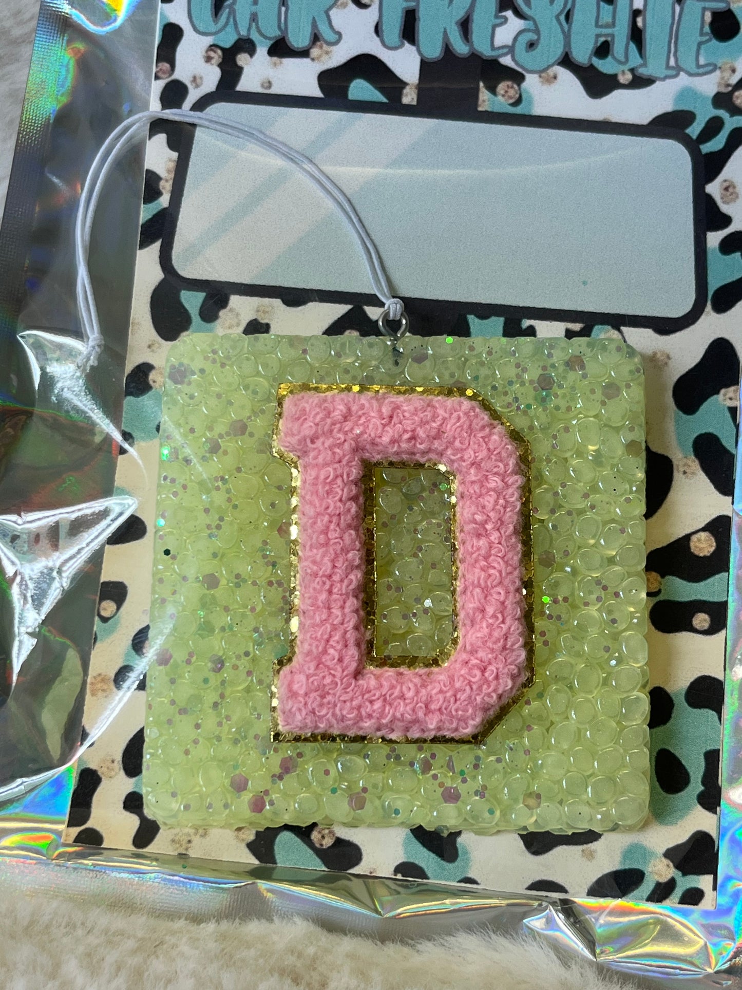 Letter Car Freshies