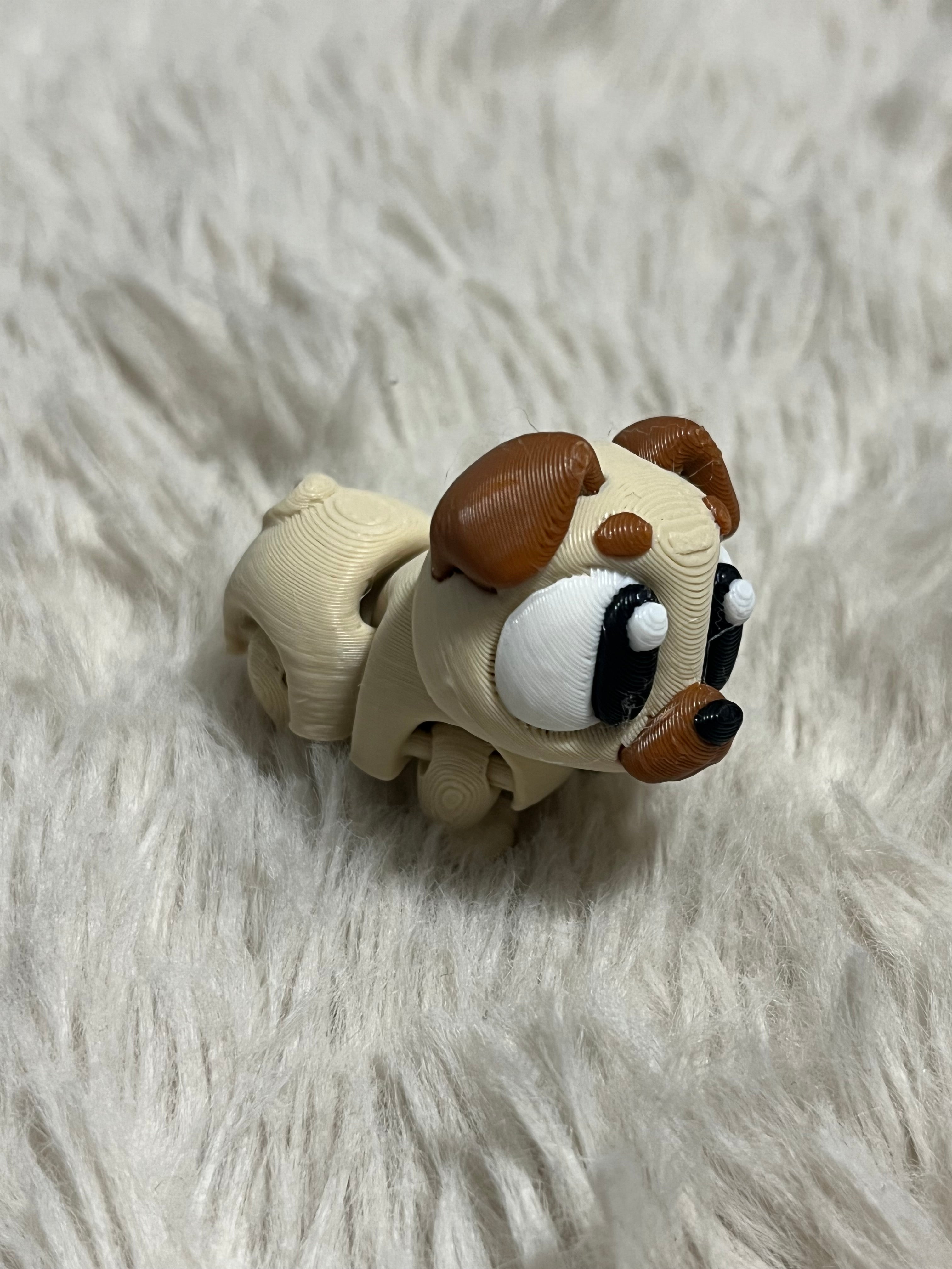 Pug Mini Figurine