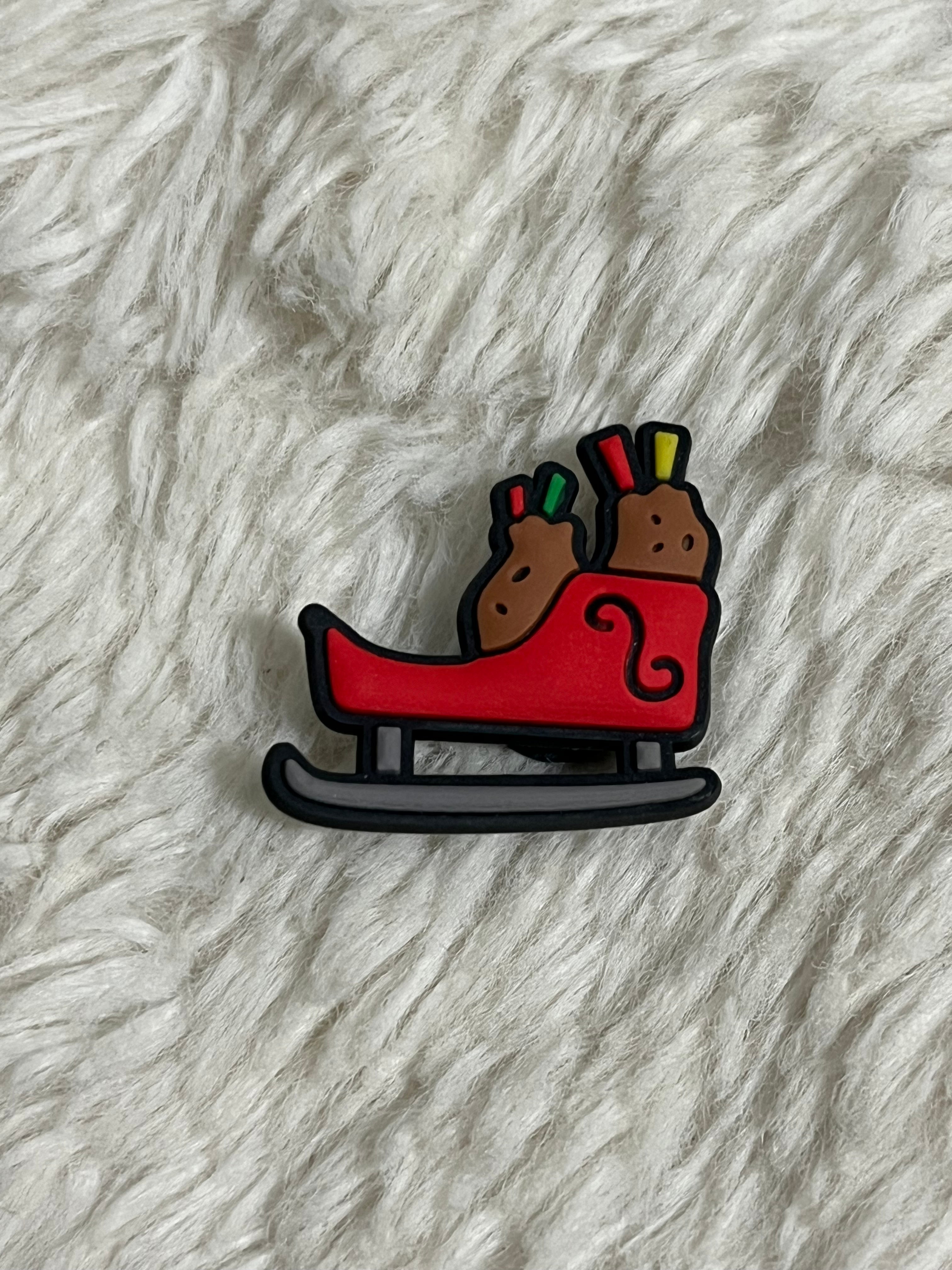 Christmas (Snow) Shoe Charms
