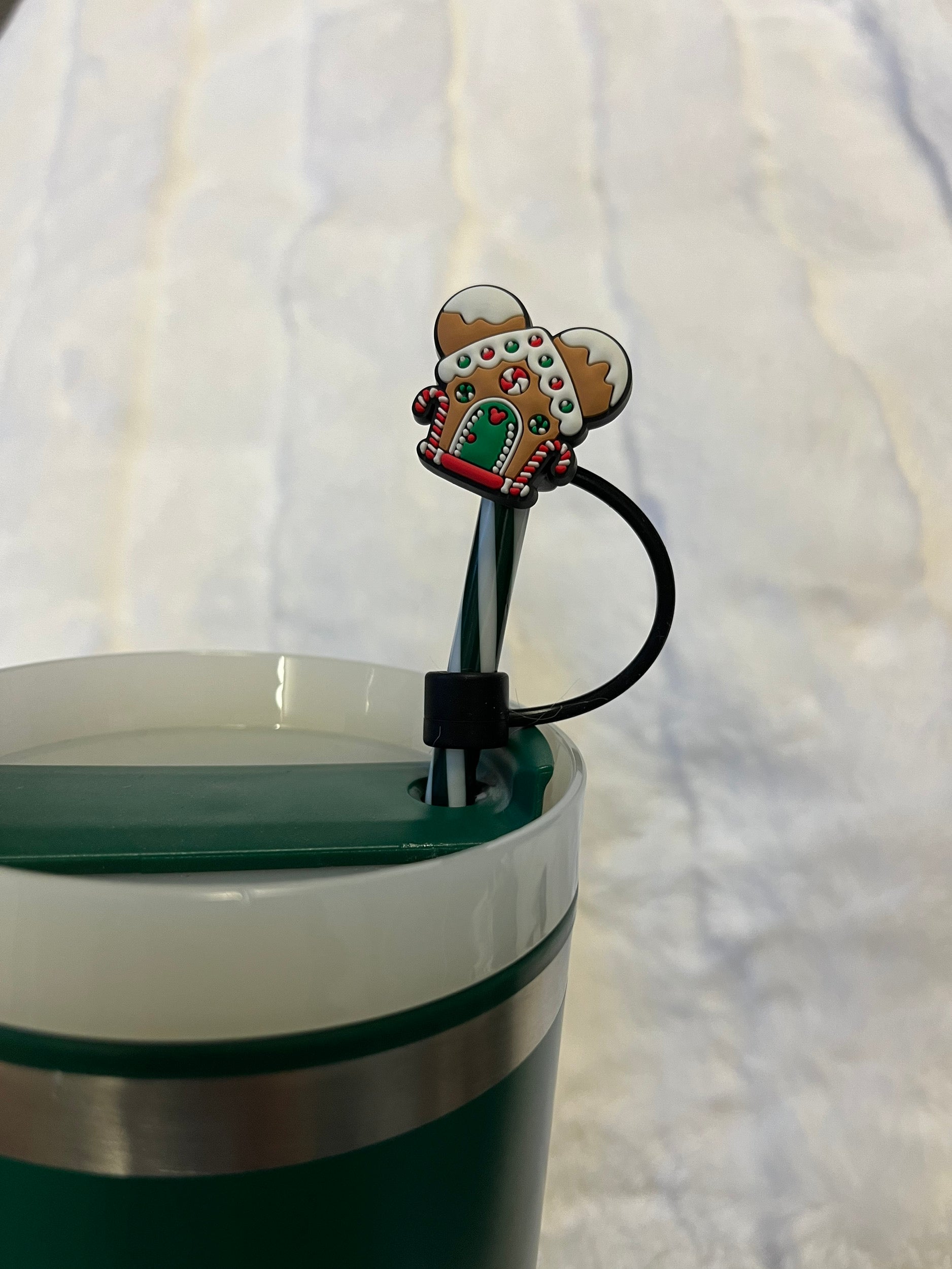 Mickey Mouse Christmas Straw Topper