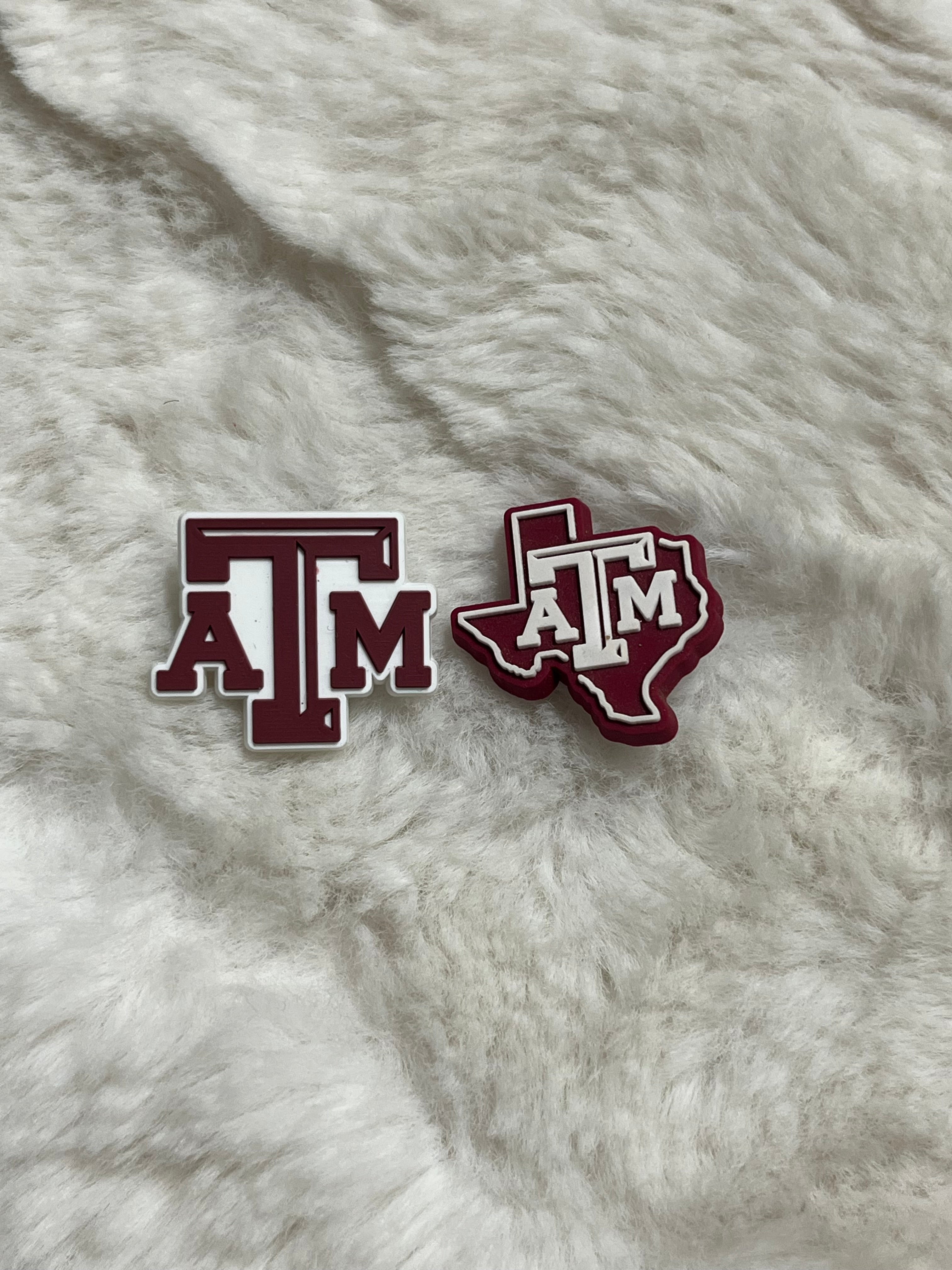 Texas A+M University Croc Charms