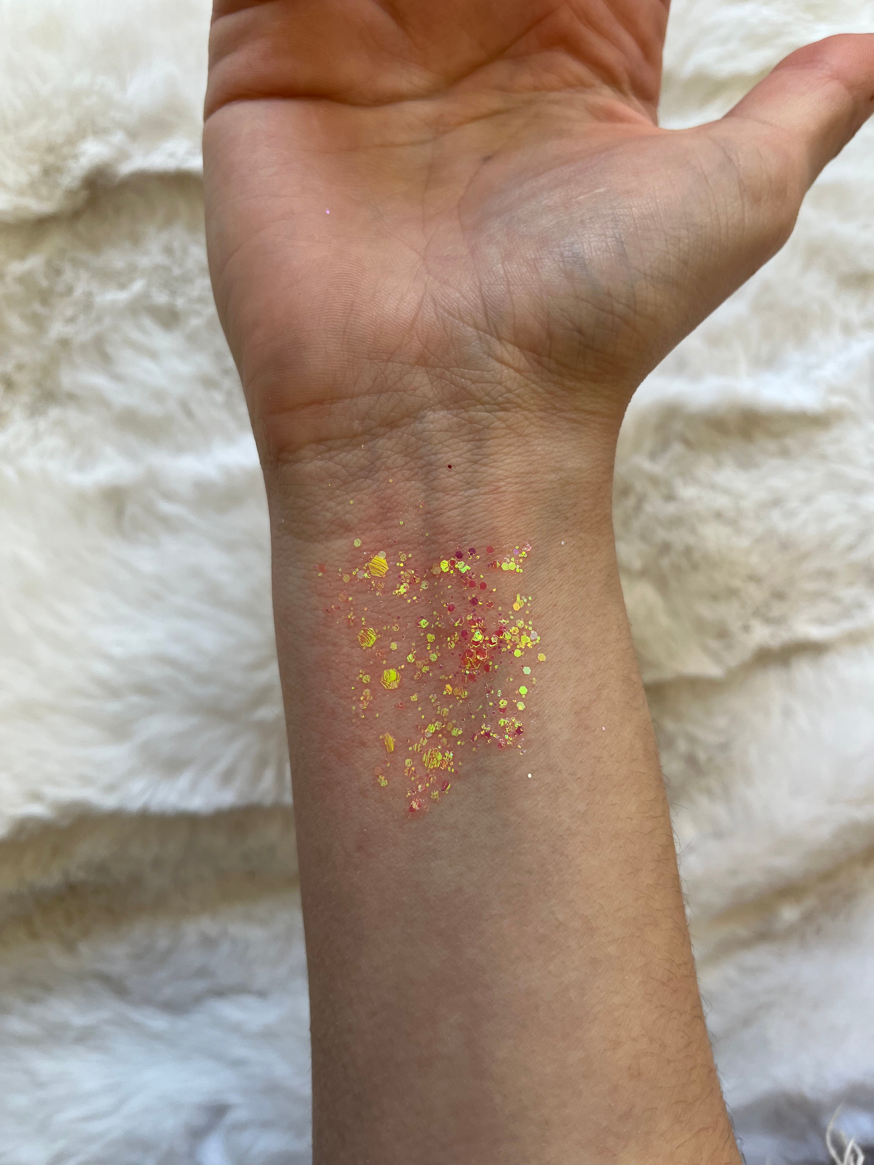 Dual Chrome Hair and Body Glitter