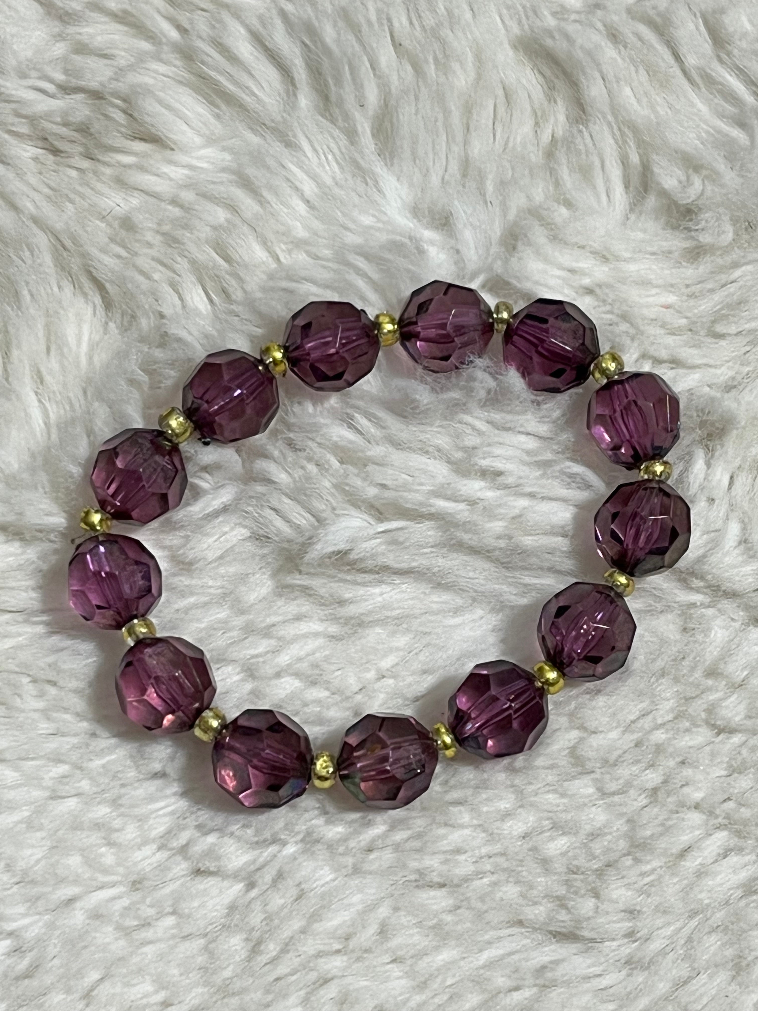 Cabernet Glow Bracelet