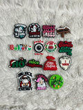Christmas (Words) Shoe Charms