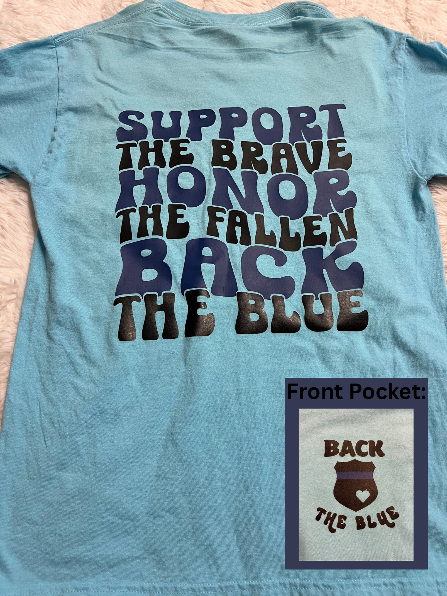Back The Blue Top