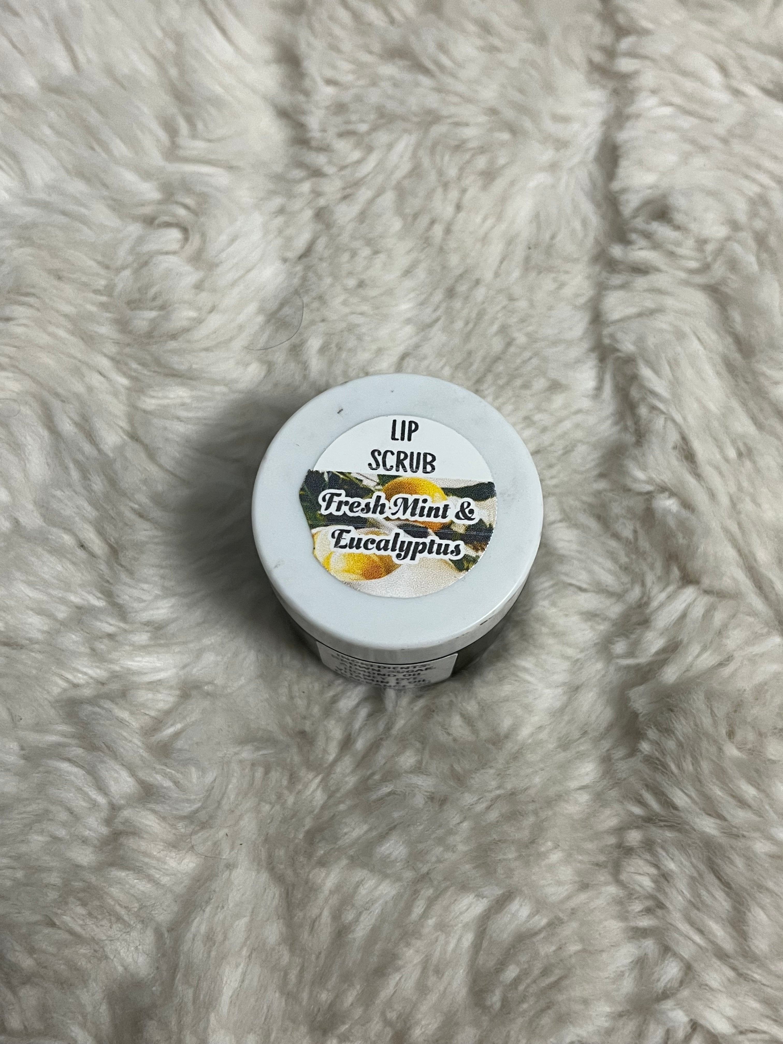 Fresh Mint & Eucalyptus Lip Scrub