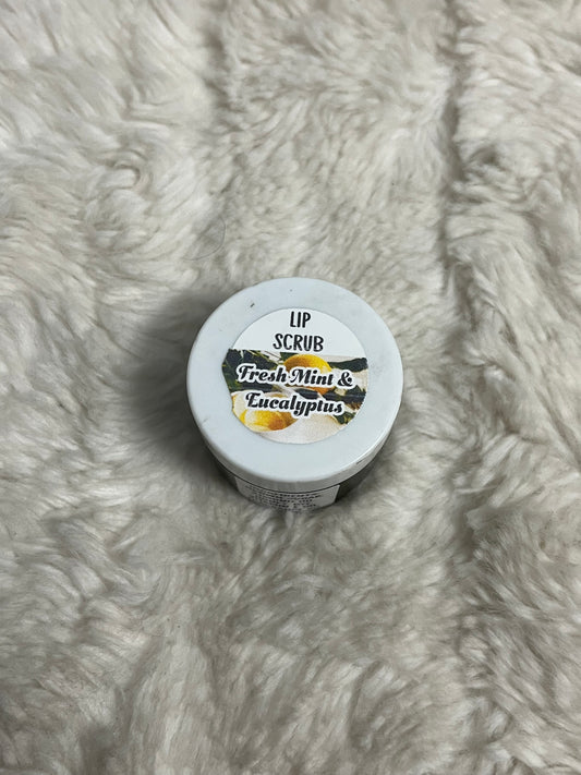 Fresh Mint & Eucalyptus Lip Scrub