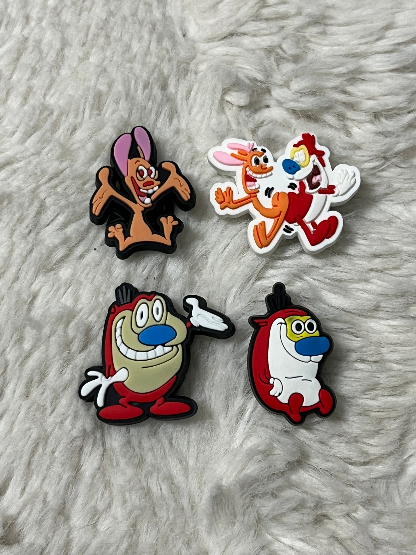 Ren & Stimpy Shoe Charms