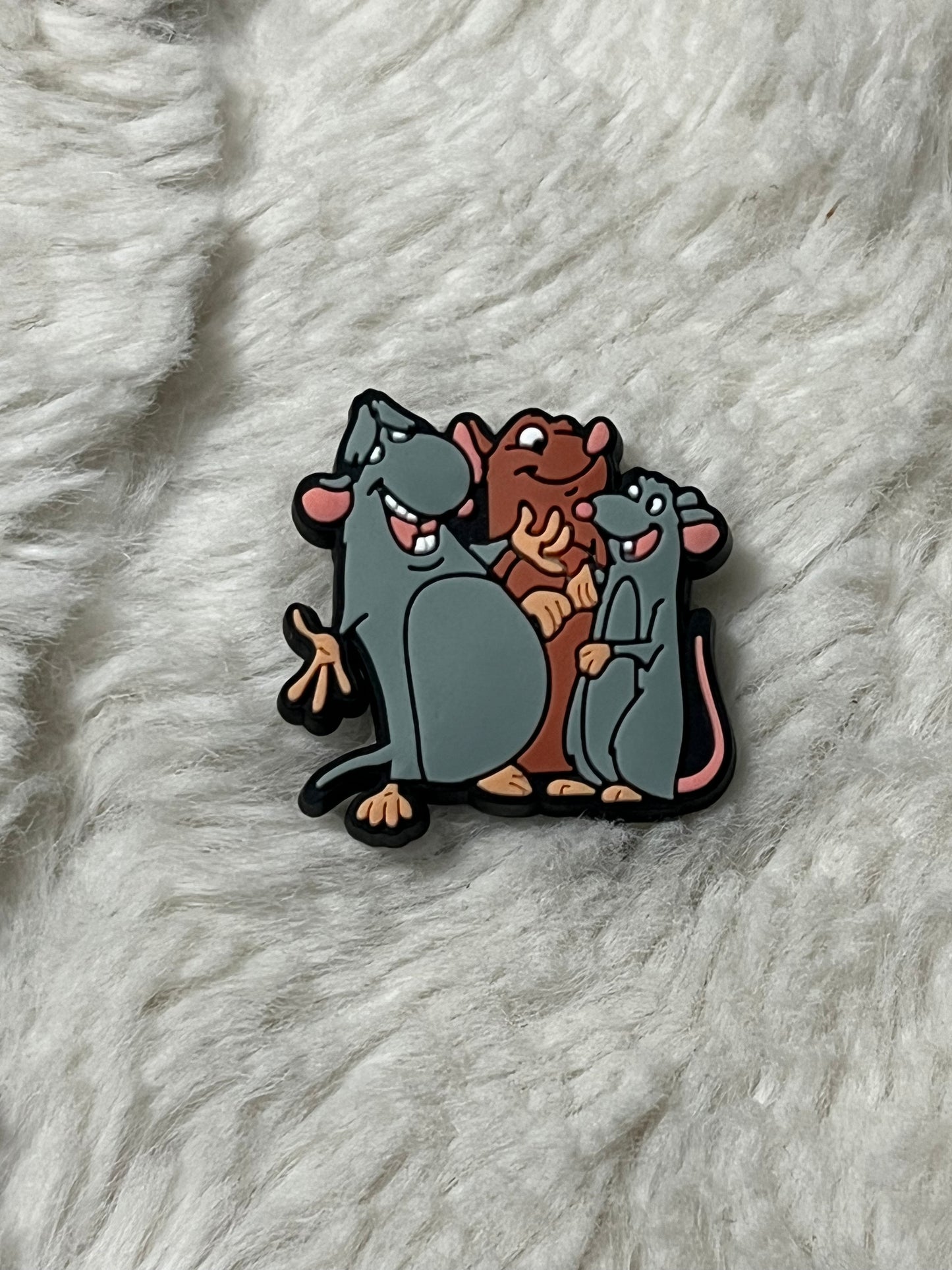 Ratatouille Shoe Charms