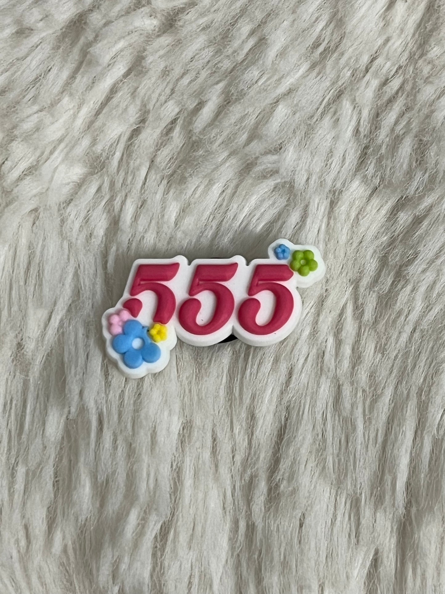 Angel Numbers Shoe Charms
