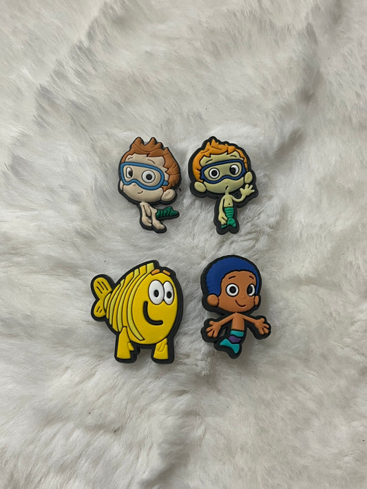 Bubble Guppies Shoe Charms