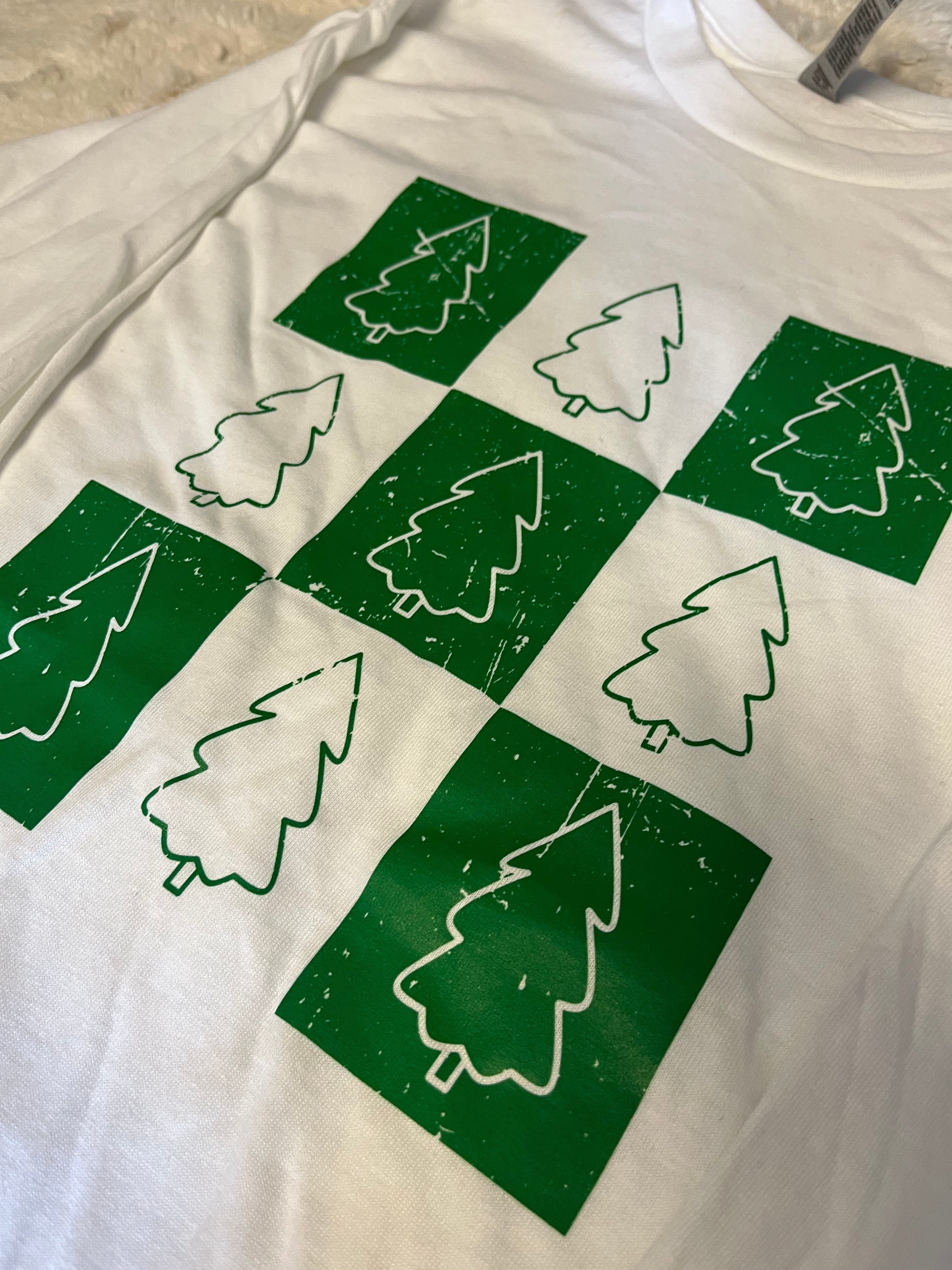 Checkered Pines Long Sleeve