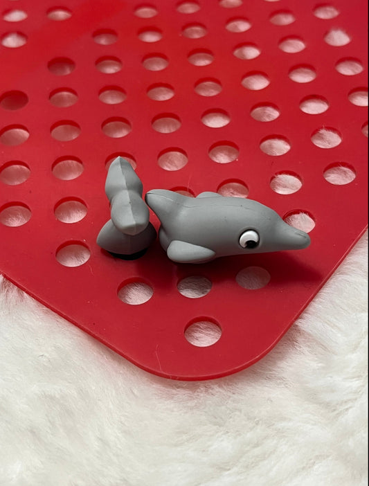 Dolphin Shoe Charm