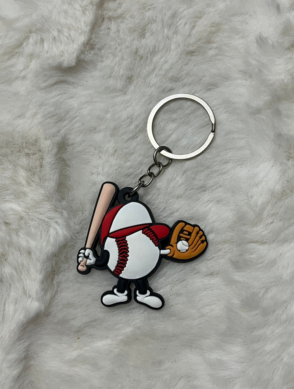 Baseball Keychain