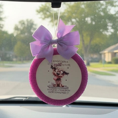 A Little Crazy Car Freshie