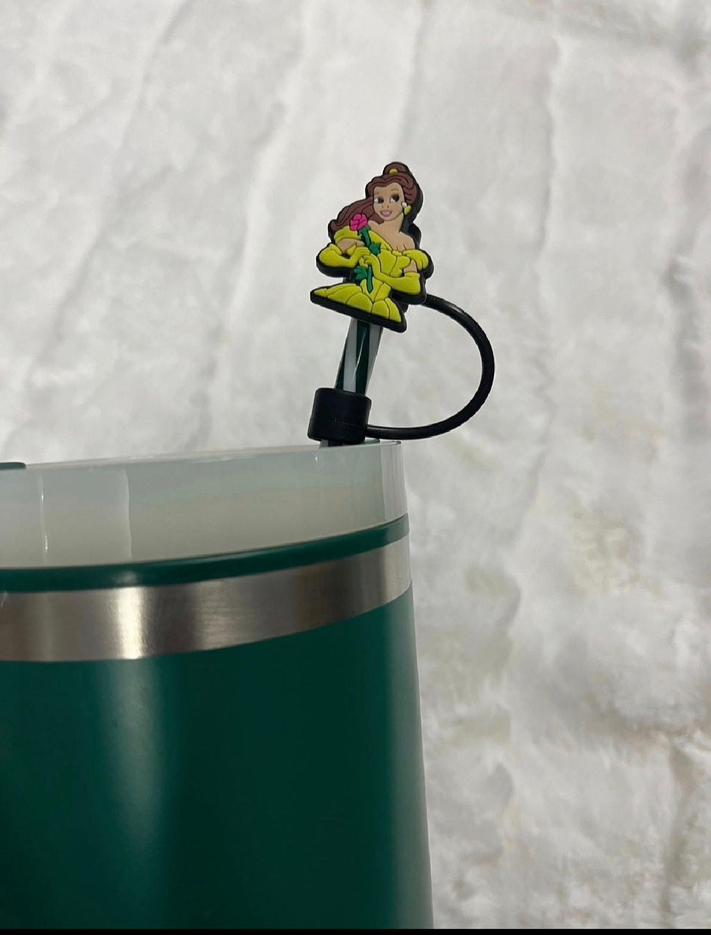 Beauty and the Beast Straw Toppers