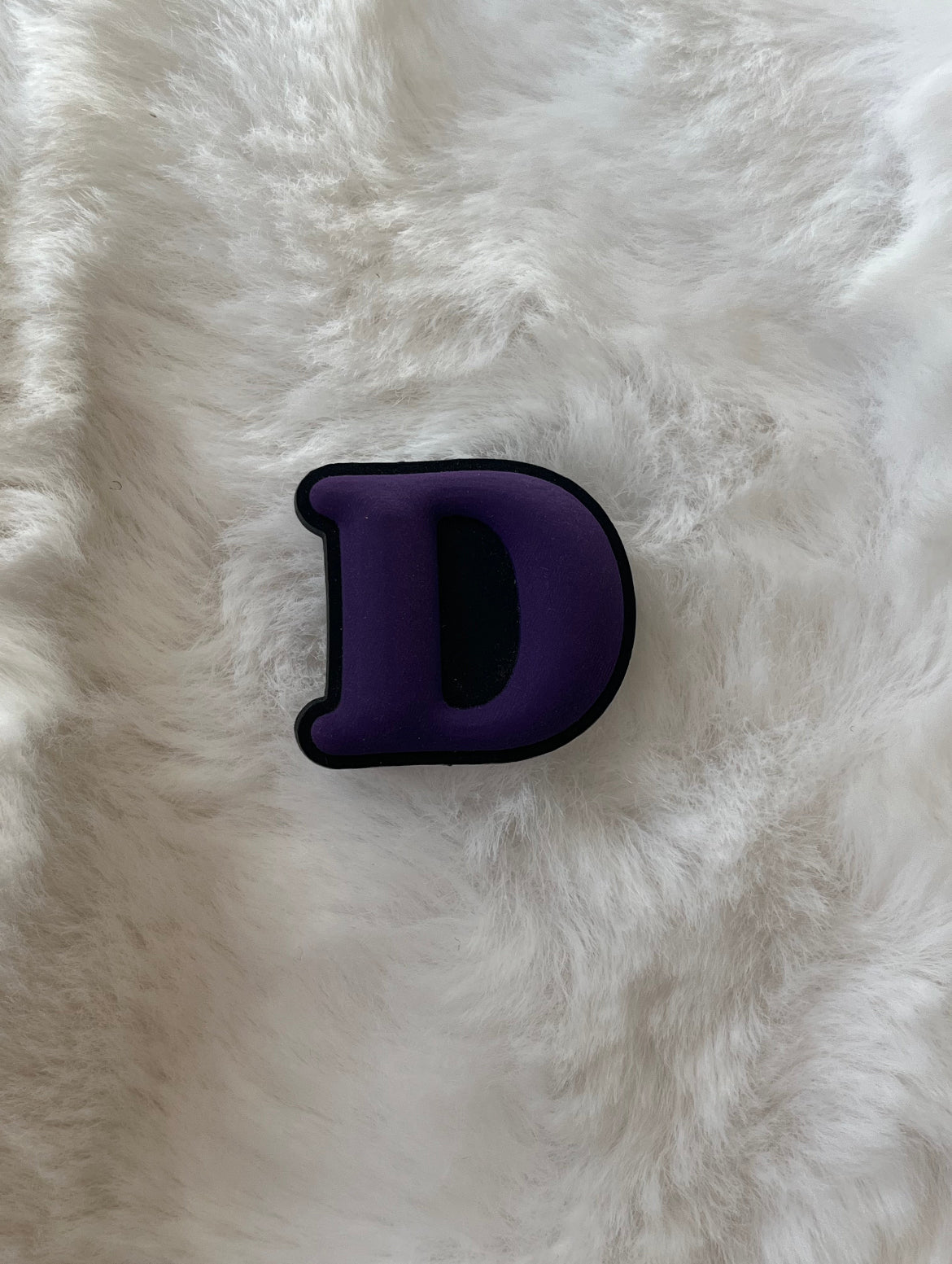 Big Colored Letter Shoe Charms