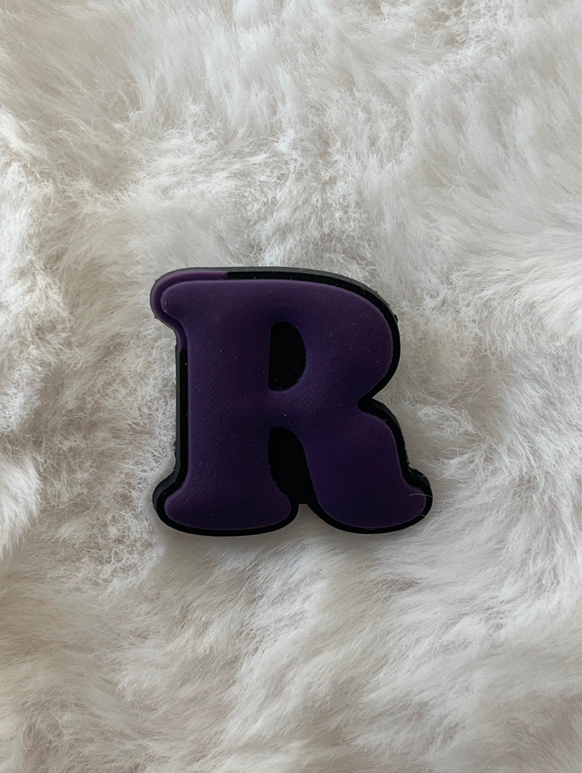 Big Colored Letter Shoe Charms