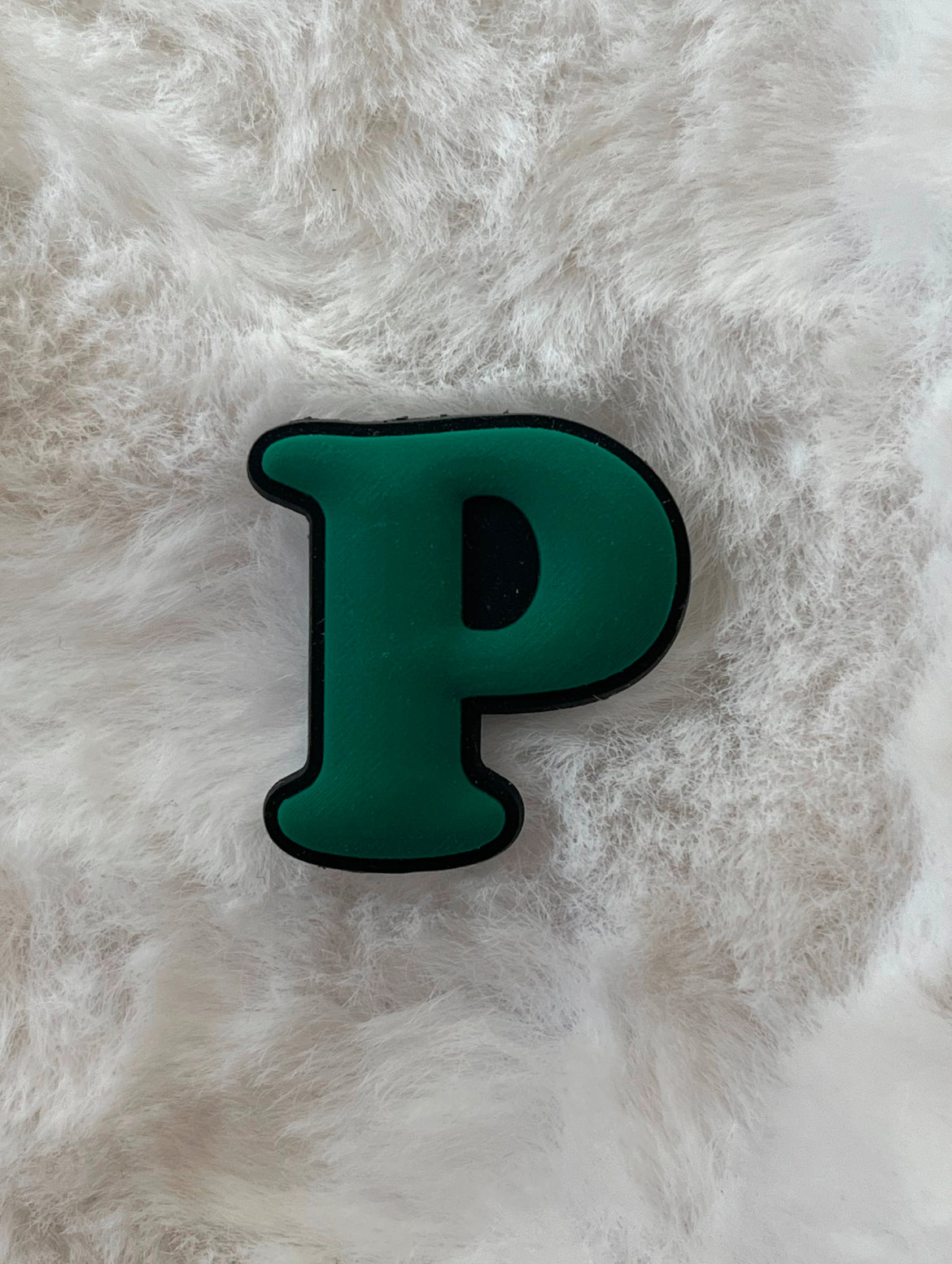 Big Colored Letter Shoe Charms