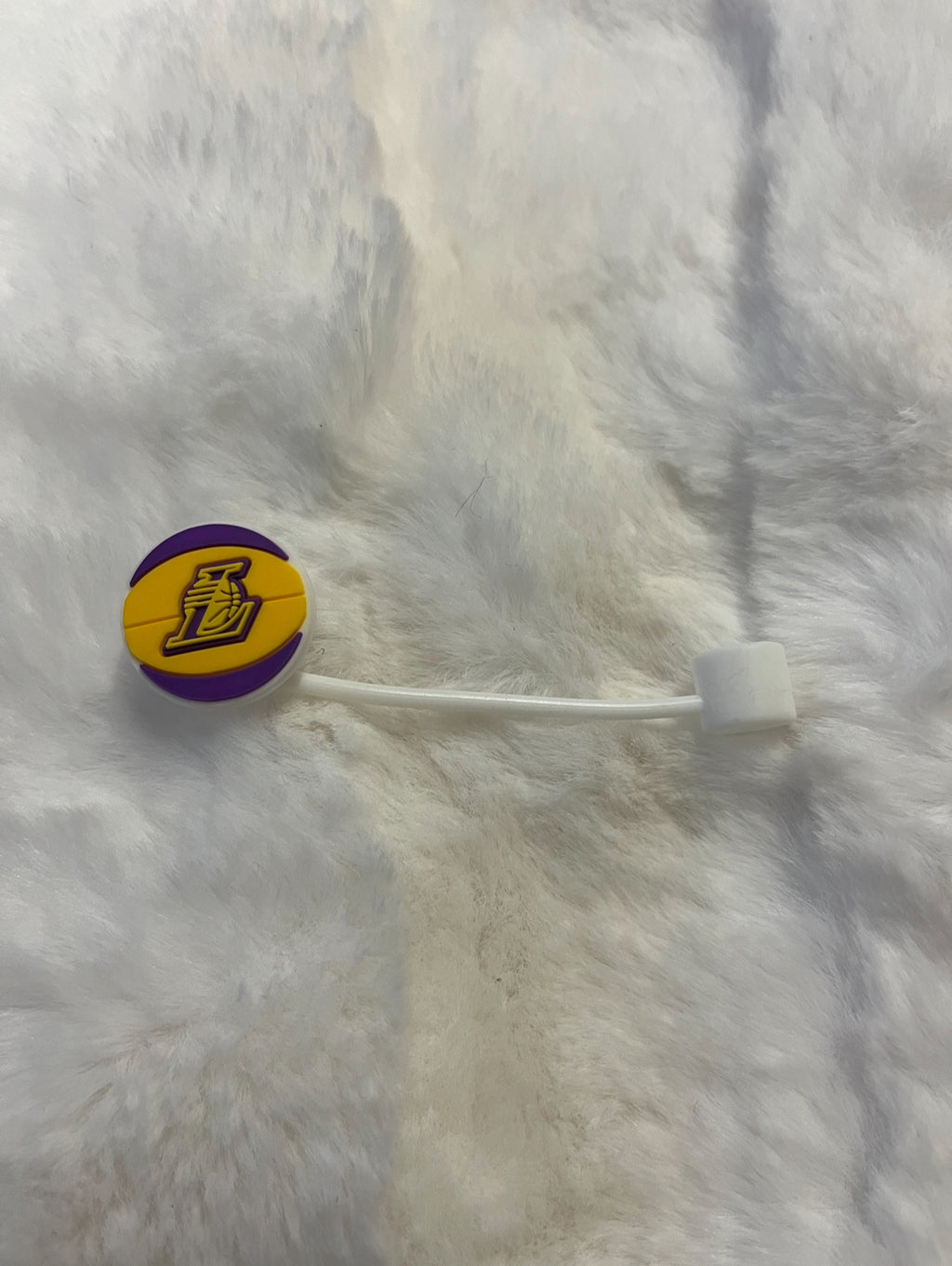 Los Angeles Lakers Straw Topper