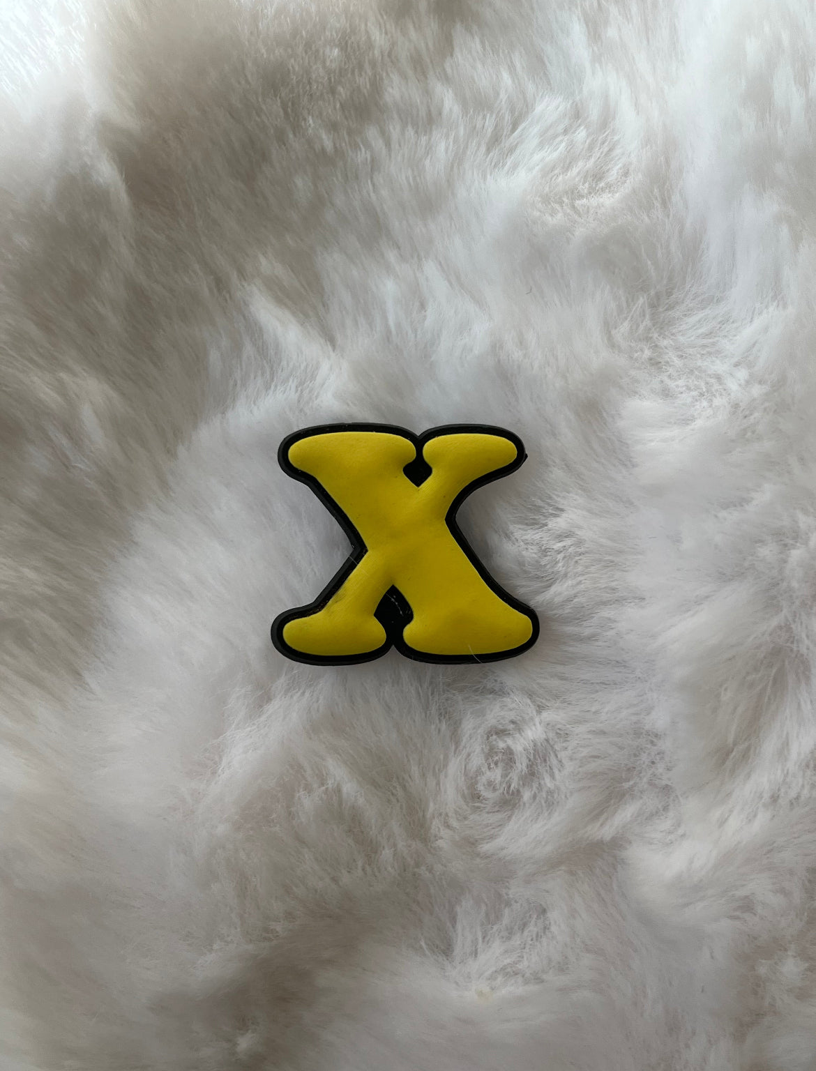 Big Colored Letter Shoe Charms