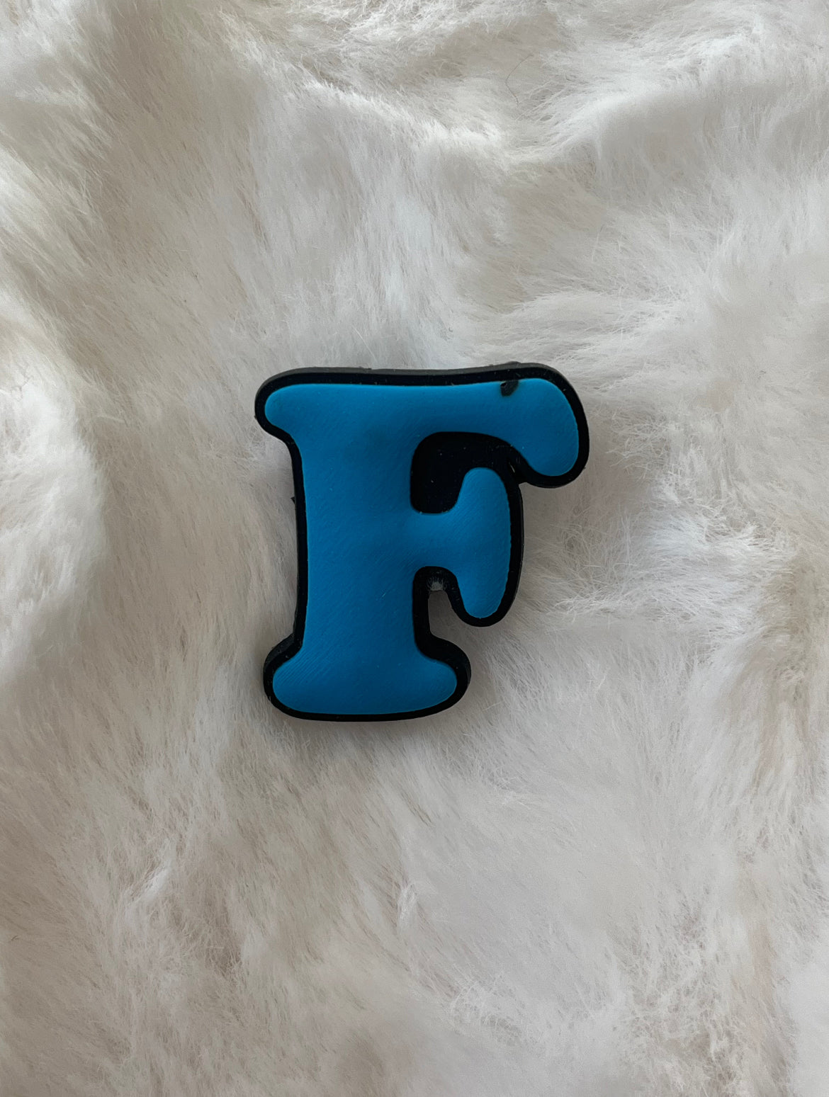 Big Colored Letter Shoe Charms