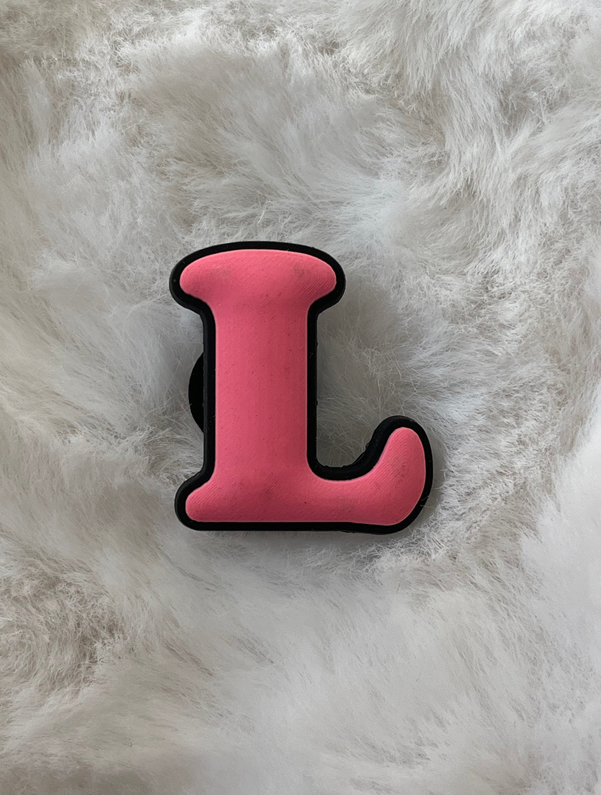 Big Colored Letter Shoe Charms