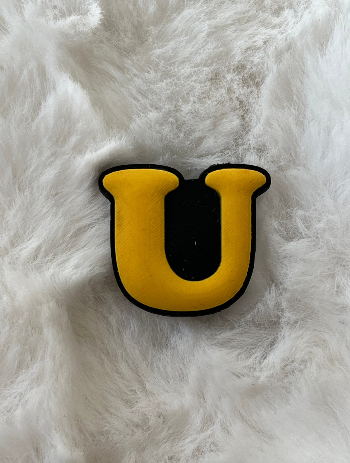 Big Colored Letter Shoe Charms