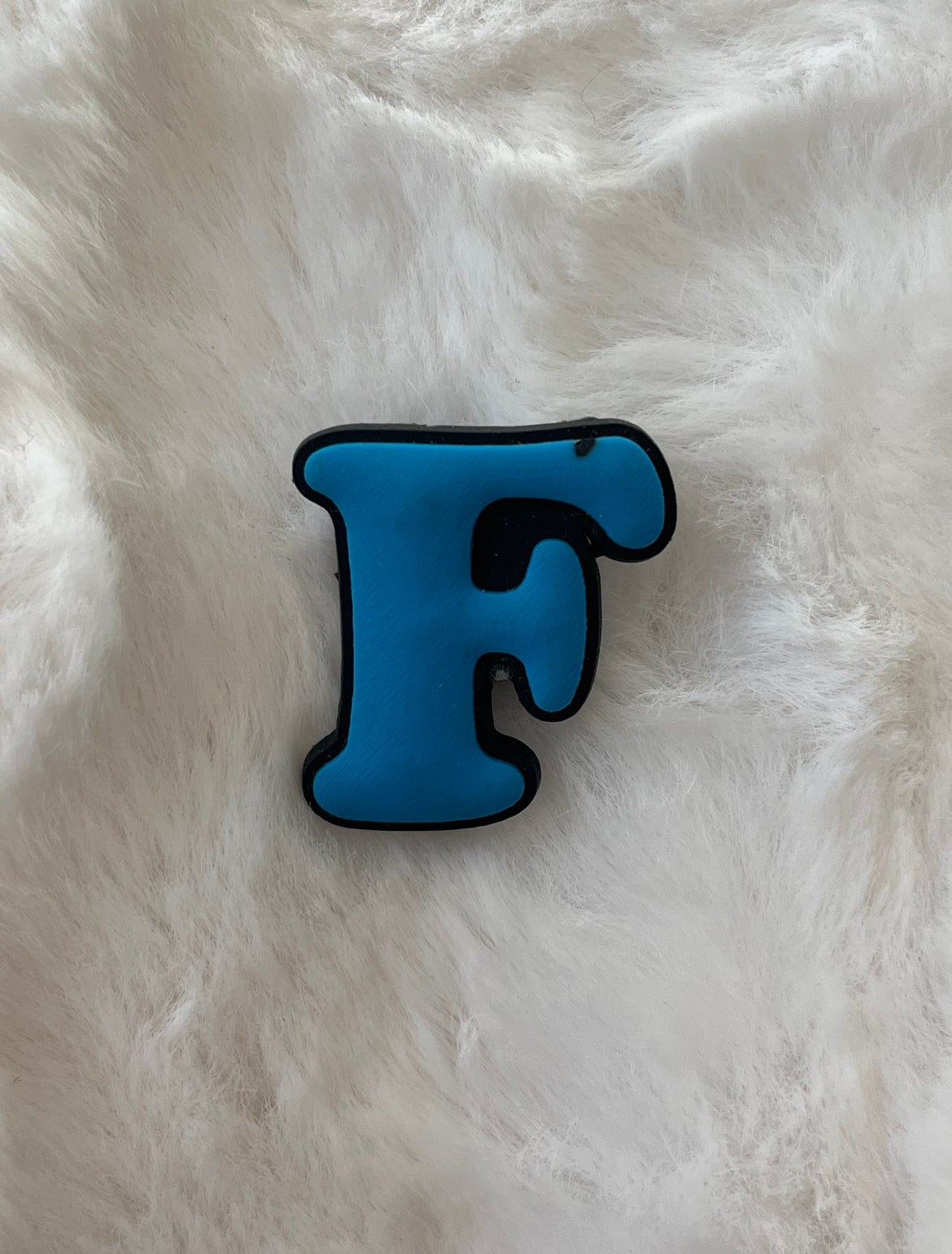 Big Colored Letter Shoe Charms