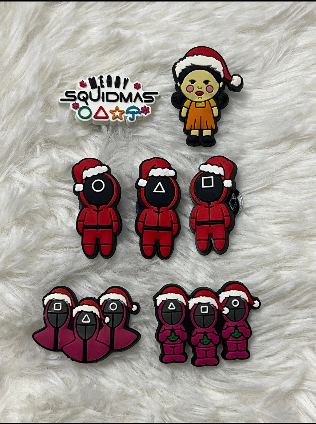 Squid Games (Christmas) Shoe Charms