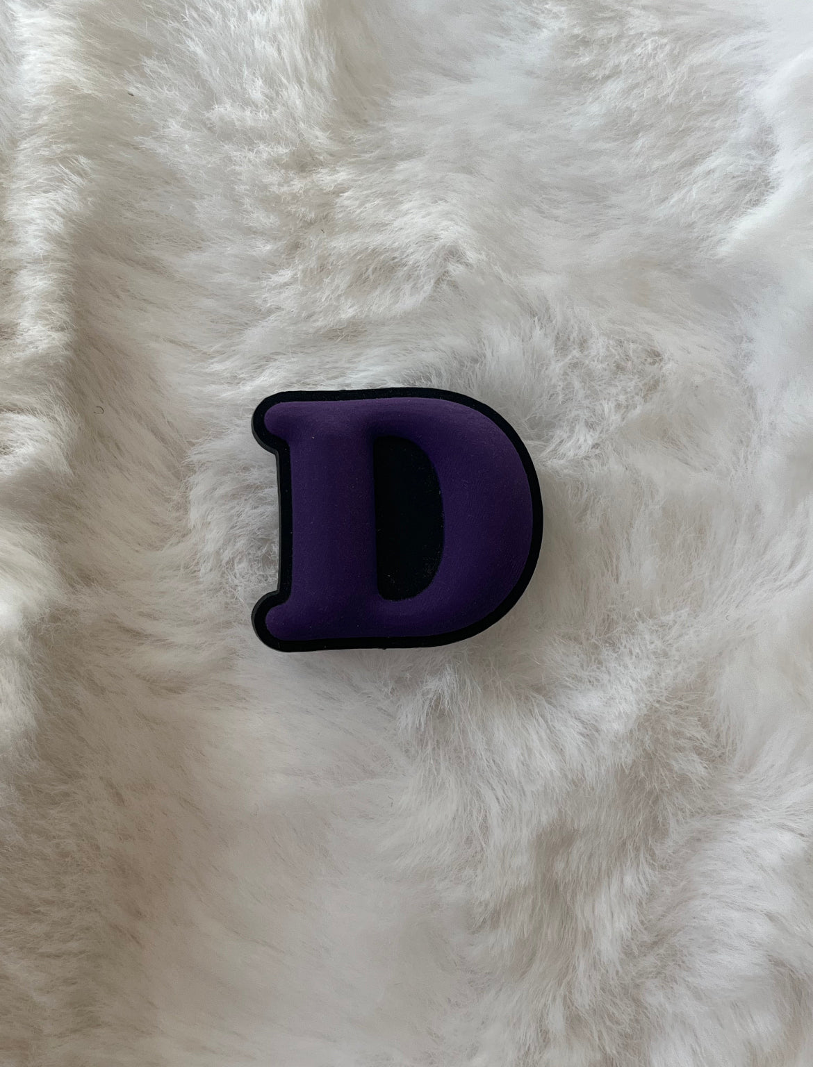 Big Colored Letter Shoe Charms