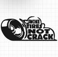 Smoke Tires Car Decal