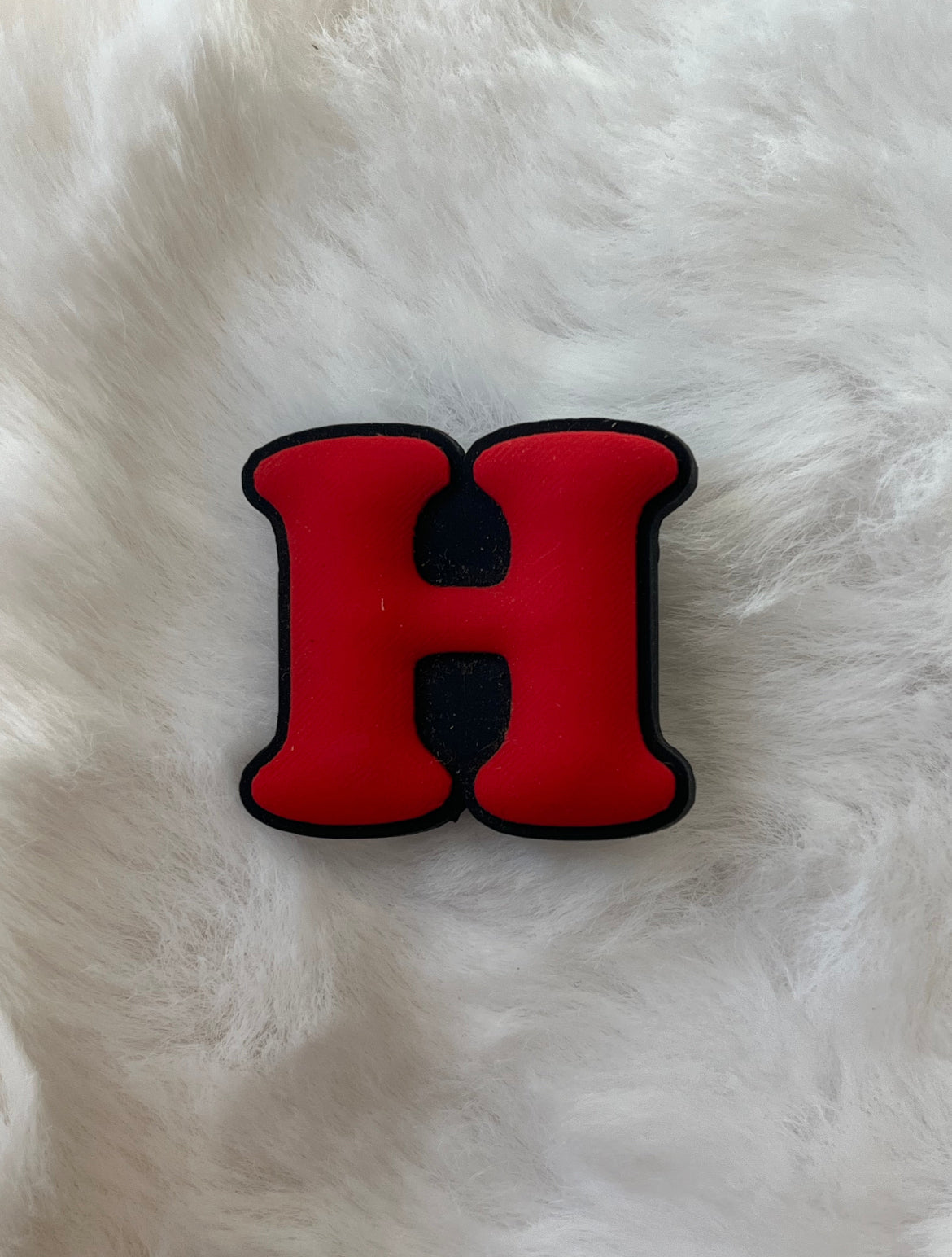 Big Colored Letter Shoe Charms