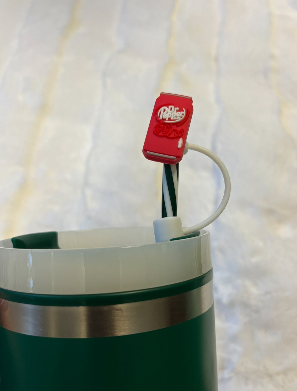 Dr. Pepper Straw Topper