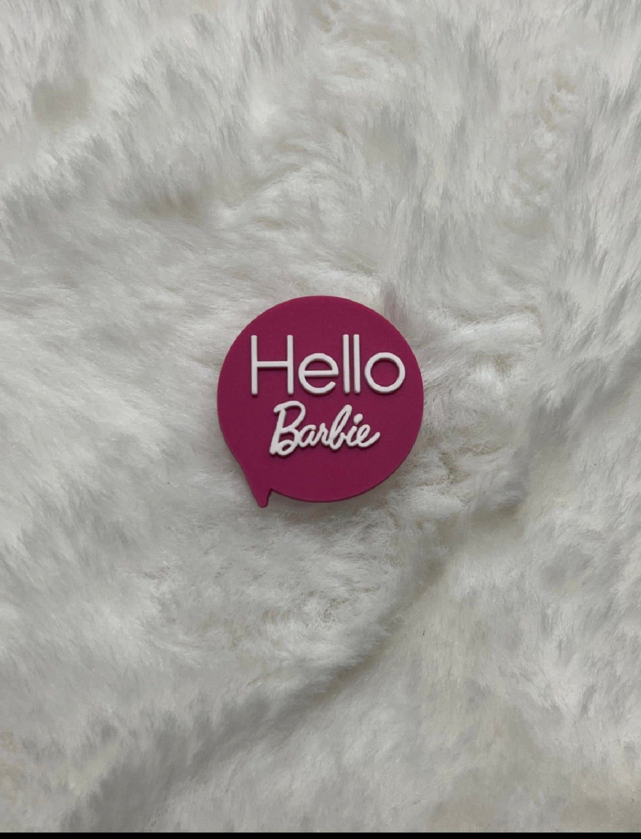 Barbie (Word) Shoe Charm