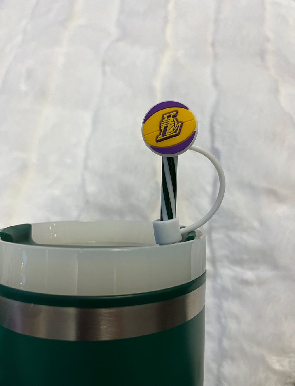 Los Angeles Lakers Straw Topper