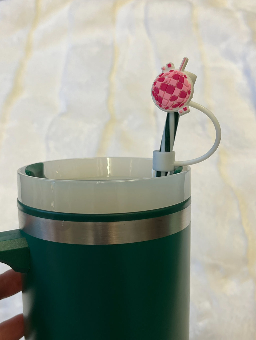 Disco Ball Straw Topper