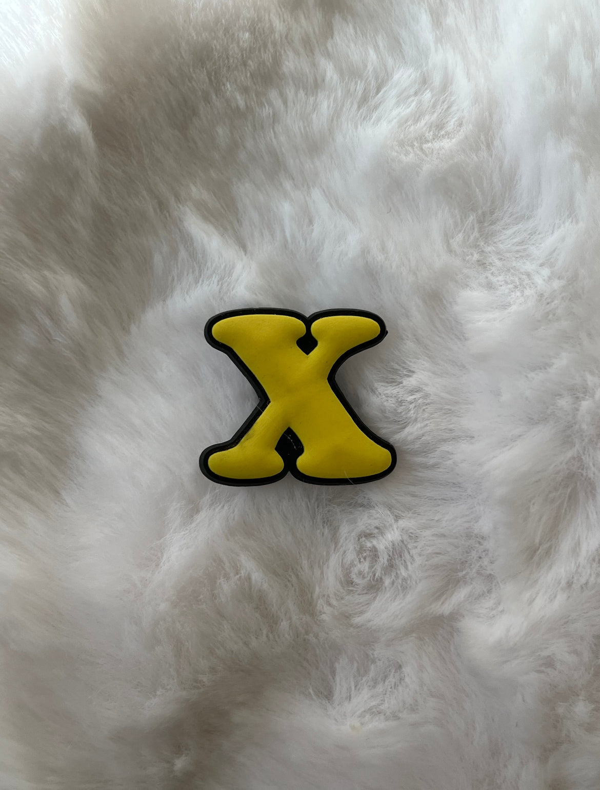 Big Colored Letter Shoe Charms